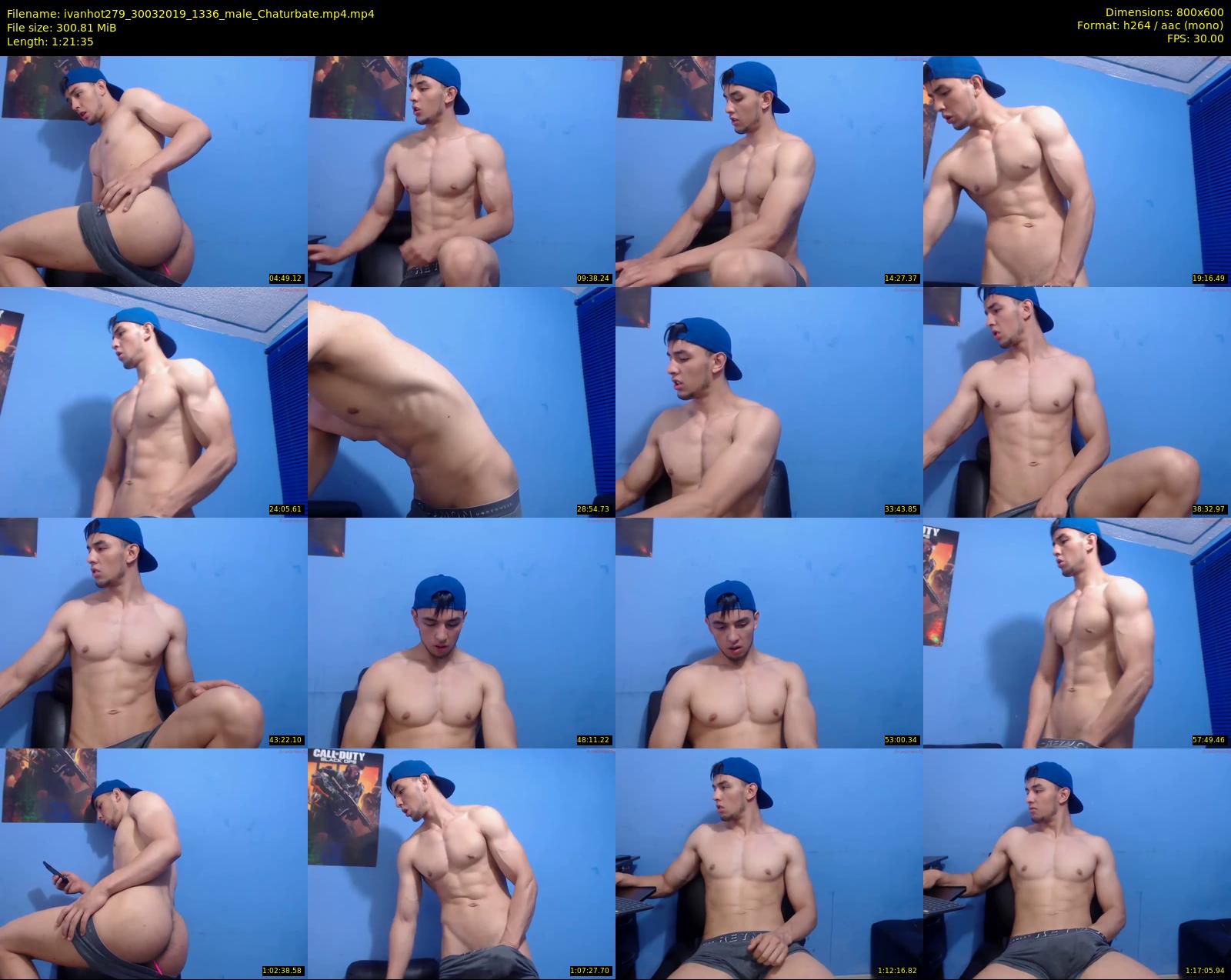 ivanhot279 — 82 minute Chaturbate male cam show recording, 480p, Mar 30, 2019