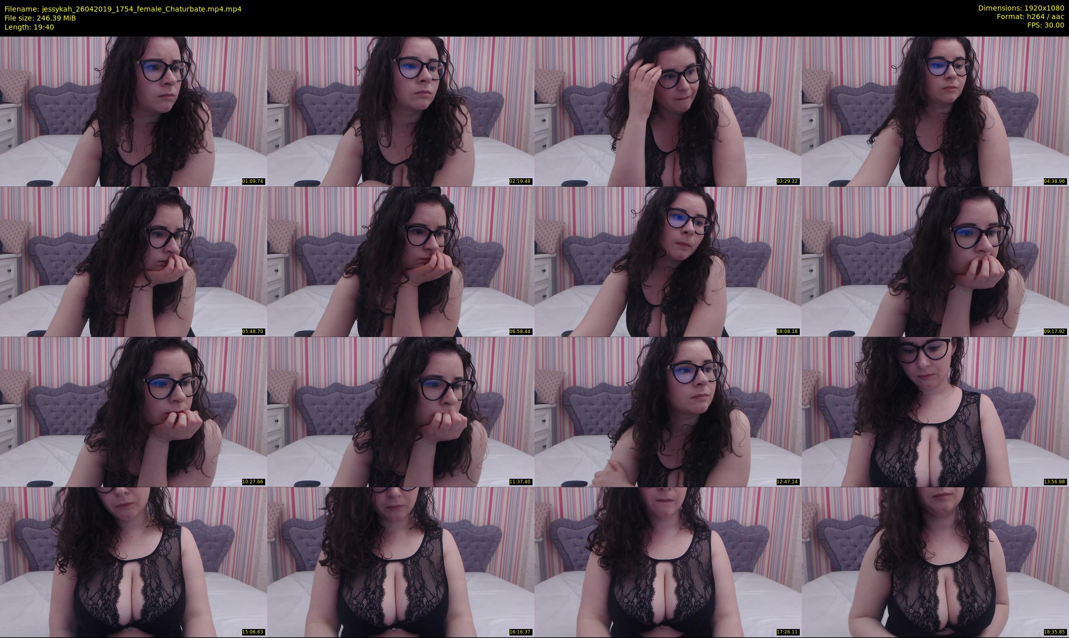 jessykah — 20 minute Chaturbate female cam show recording, 1080p, Apr 26, 2019