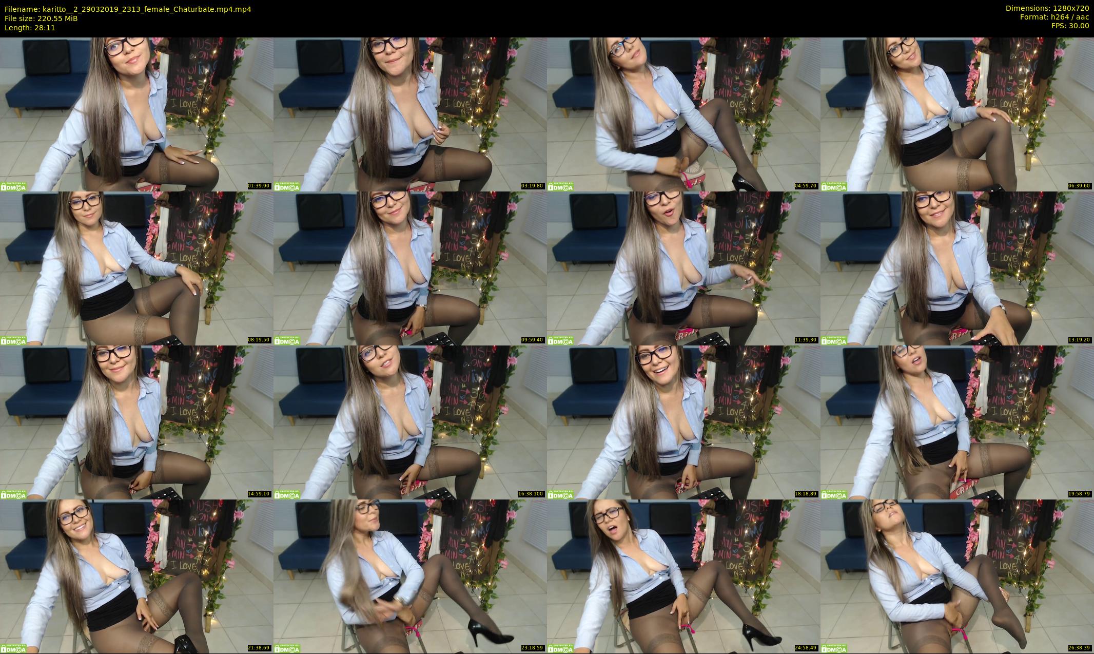 karitto__2 — 29 minute Chaturbate female cam show recording, 720p, Mar 29, 2019