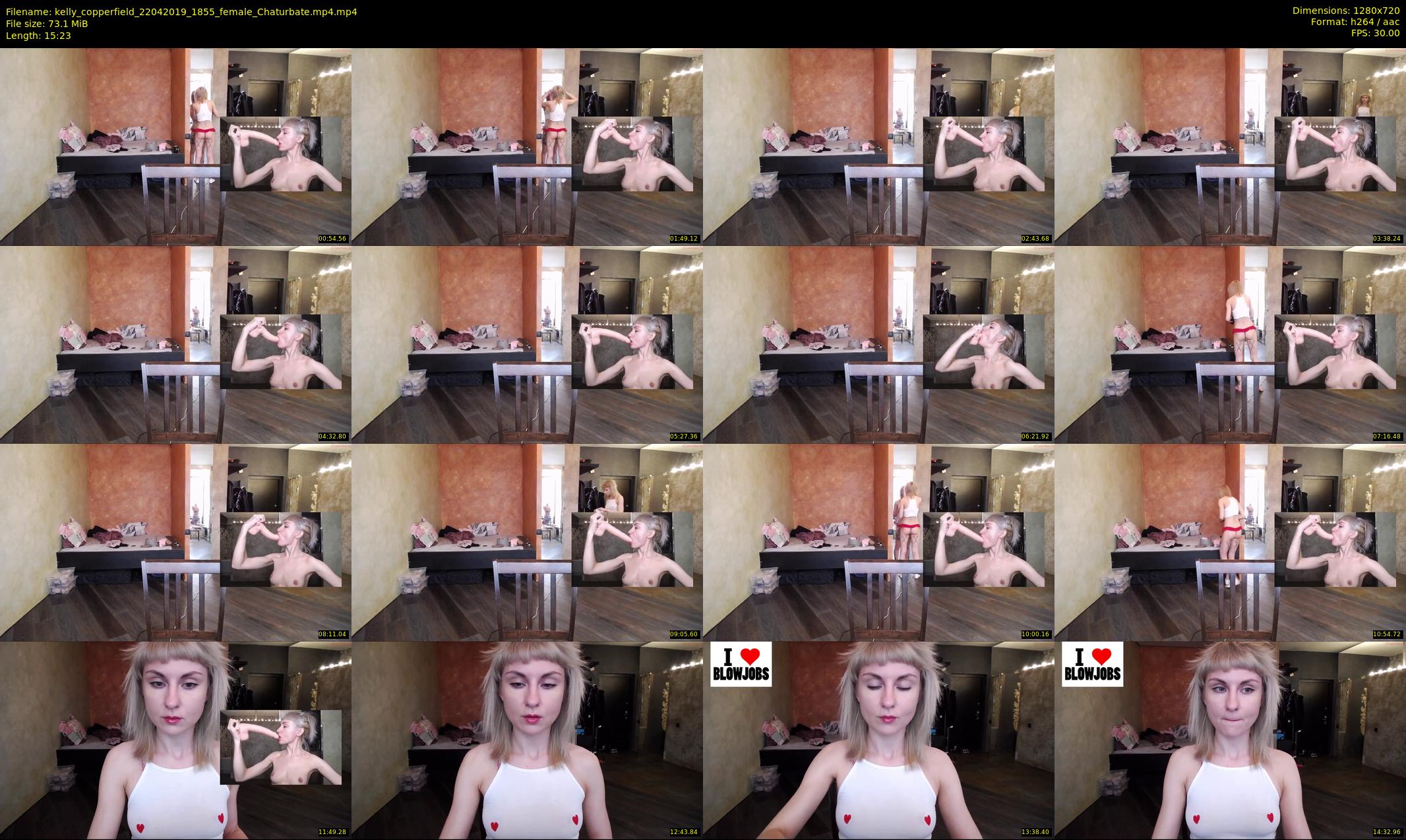 kelly_copperfield — 16 minute Chaturbate female cam show recording, 720p, Apr 22, 2019