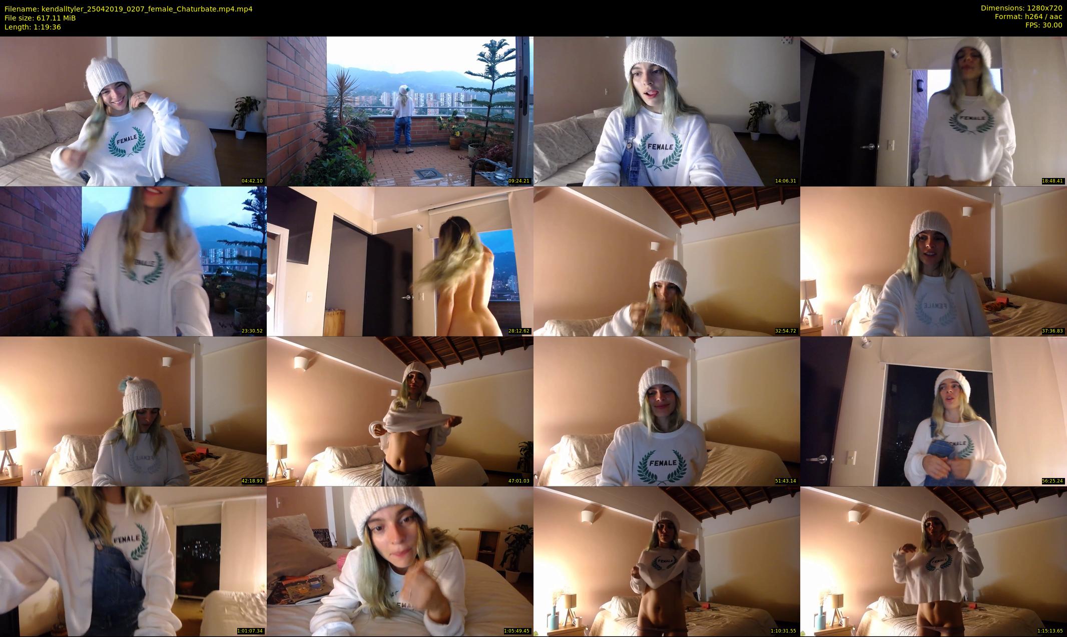 kendalltyler — 80 minute Chaturbate female cam show recording, 720p, Apr 25, 2019