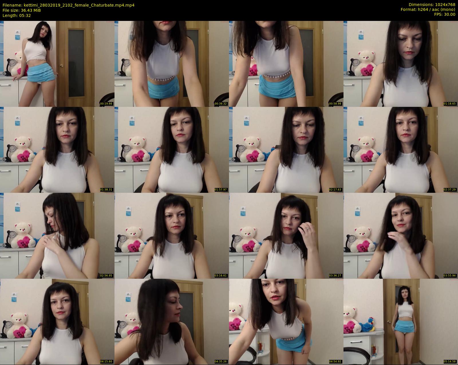 kettimi — 6 minute Chaturbate female cam show recording, 720p, Mar 28, 2019