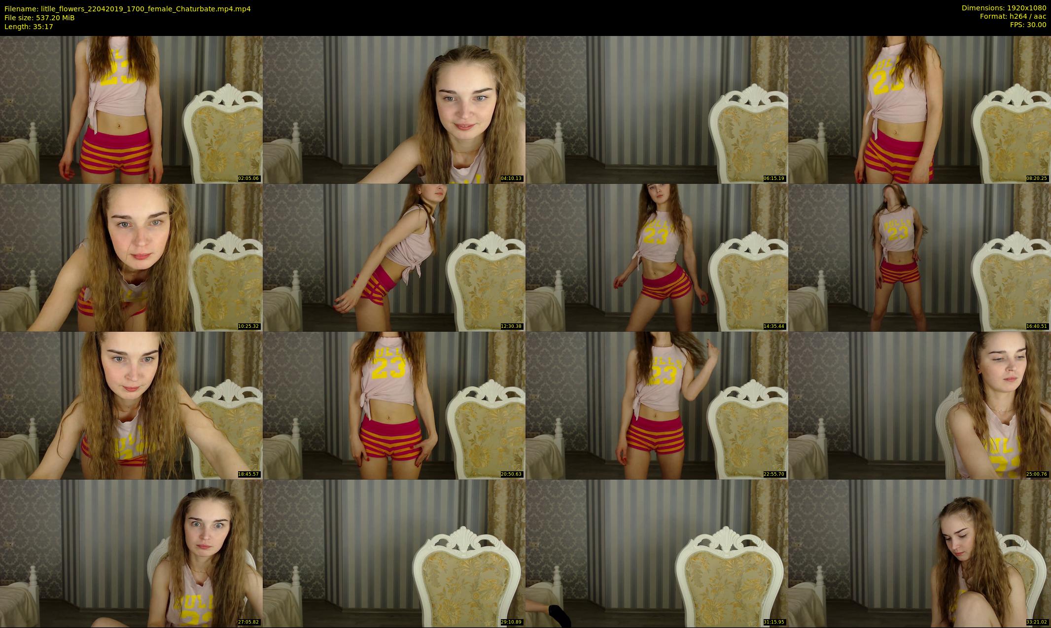 litlle_flowers — 36 minute Chaturbate female cam show recording, 1080p, Apr 22, 2019