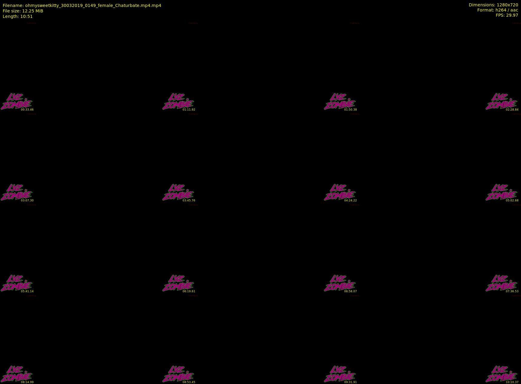 ohmysweetkitty — 11 minute Chaturbate female cam show recording, 720p, Mar 30, 2019