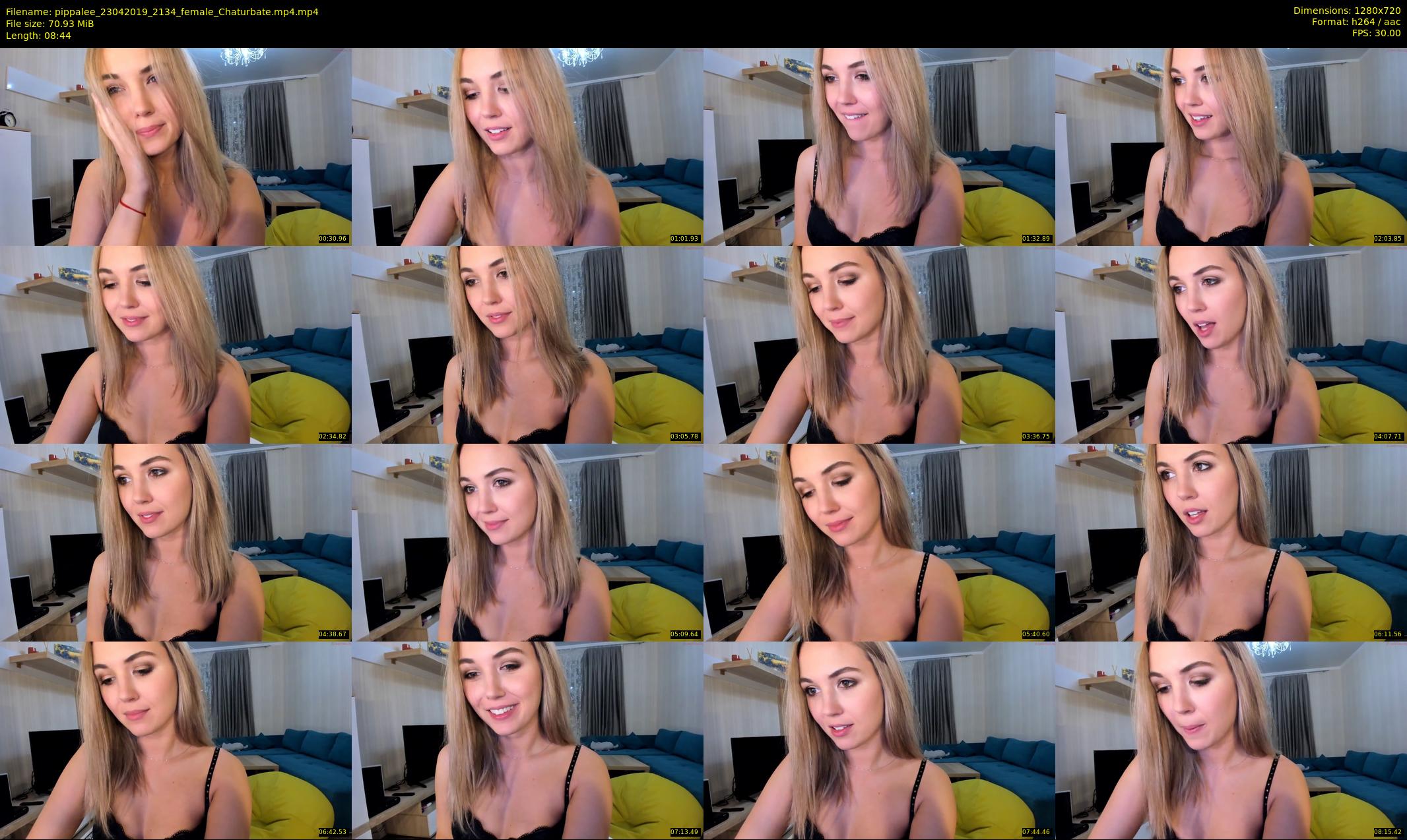 pippalee — 9 minute Chaturbate female cam show recording, 720p, Apr 23, 2019