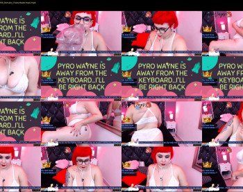 pyrowayne — 93 minute Chaturbate female cam show recording, 720p, Apr 25, 2019