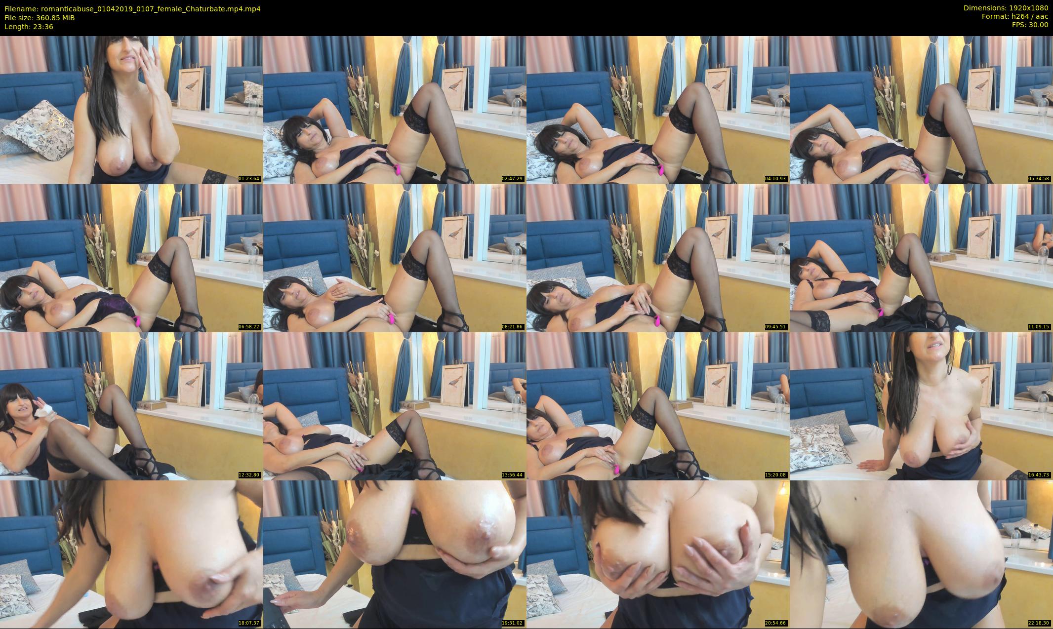 romanticabuse — 24 minute Chaturbate female cam show recording, 1080p, Apr 1, 2019