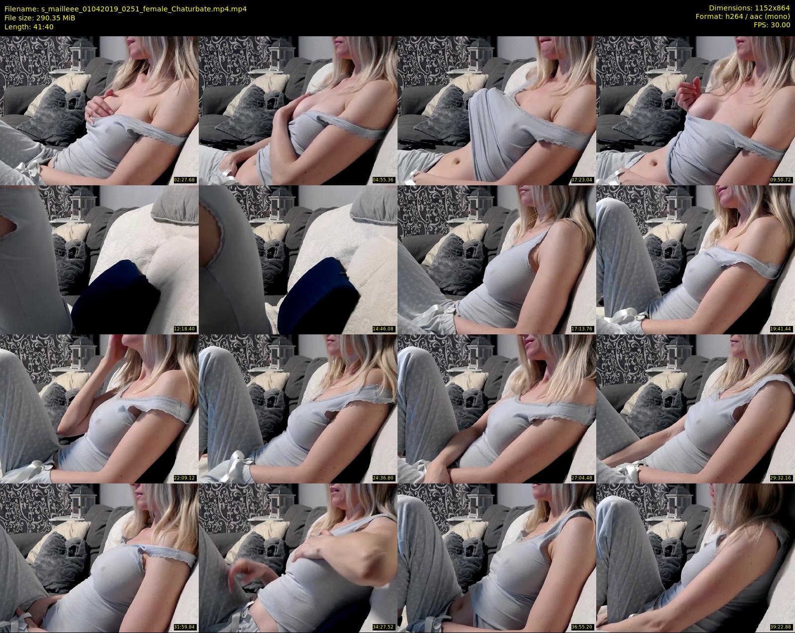 s_mailleee — 42 minute Chaturbate female cam show recording, 720p, Apr 1, 2019
