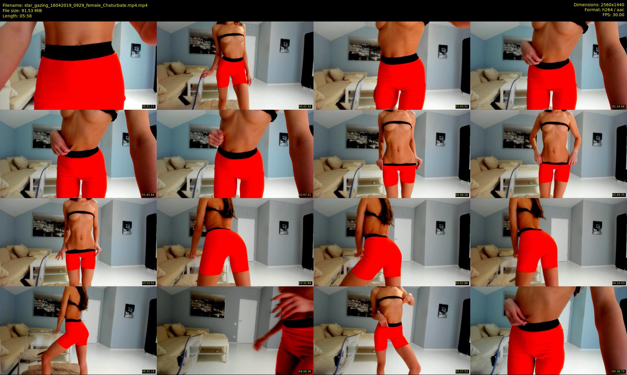 star_gazing — 6 minute Chaturbate female cam show recording, 1080p, Apr 16, 2019