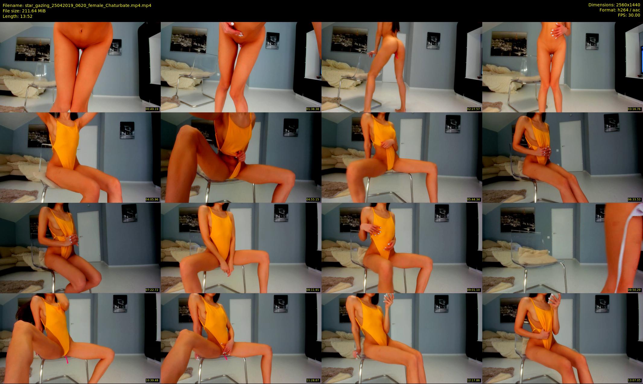 star_gazing — 14 minute Chaturbate female cam show recording, 1080p, Apr 25, 2019