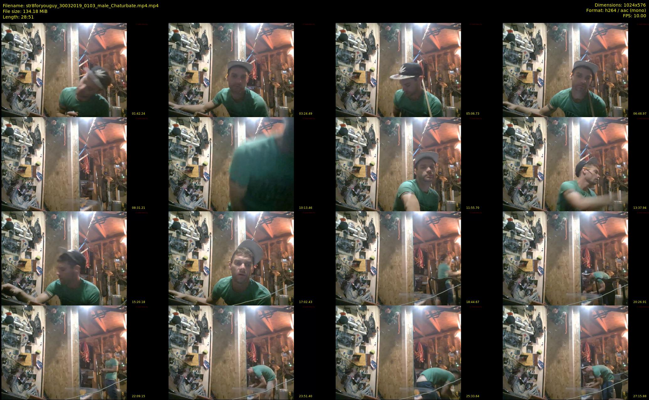 str8foryouguy — 29 minute Chaturbate male cam show recording, 480p, Mar 30, 2019