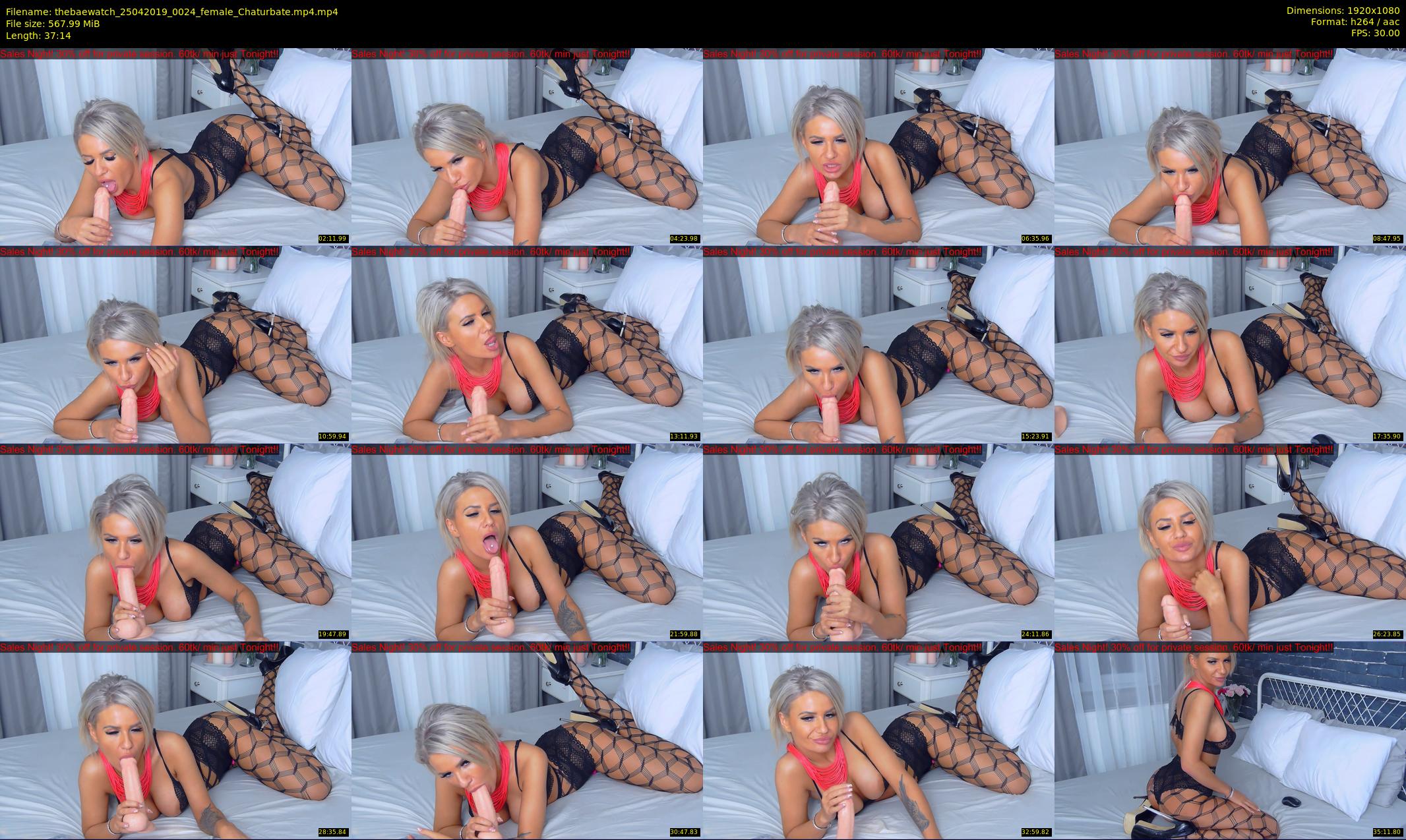 thebaewatch — 38 minute Chaturbate female cam show recording, 1080p, Apr 25, 2019