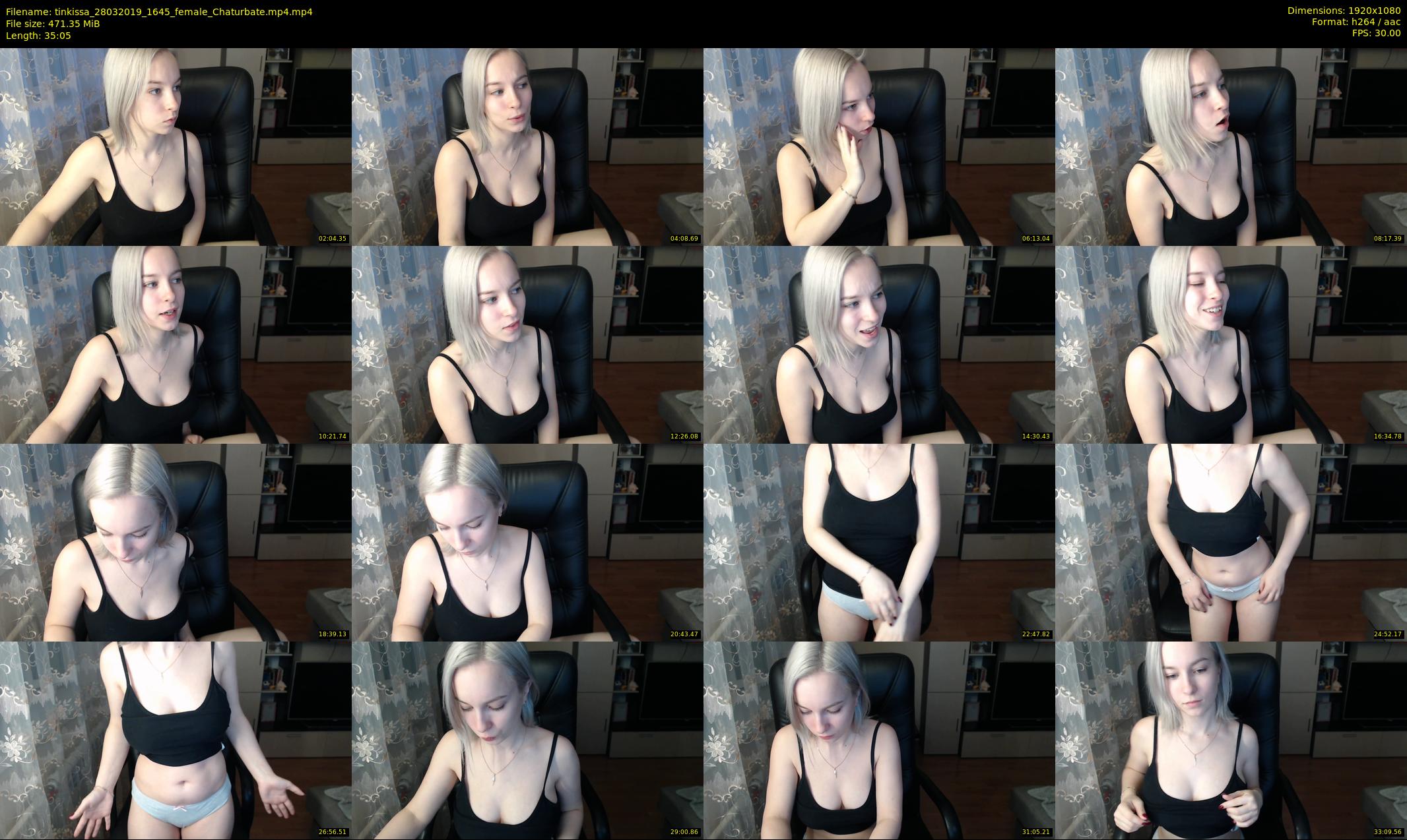 tinkissa — 36 minute Chaturbate couple cam show recording, 1080p, Mar 28, 2019