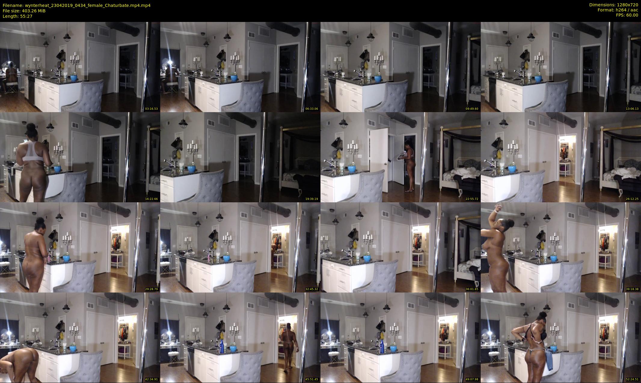 wynterheat — 56 minute Chaturbate female cam show recording, 720p, Apr 23, 2019