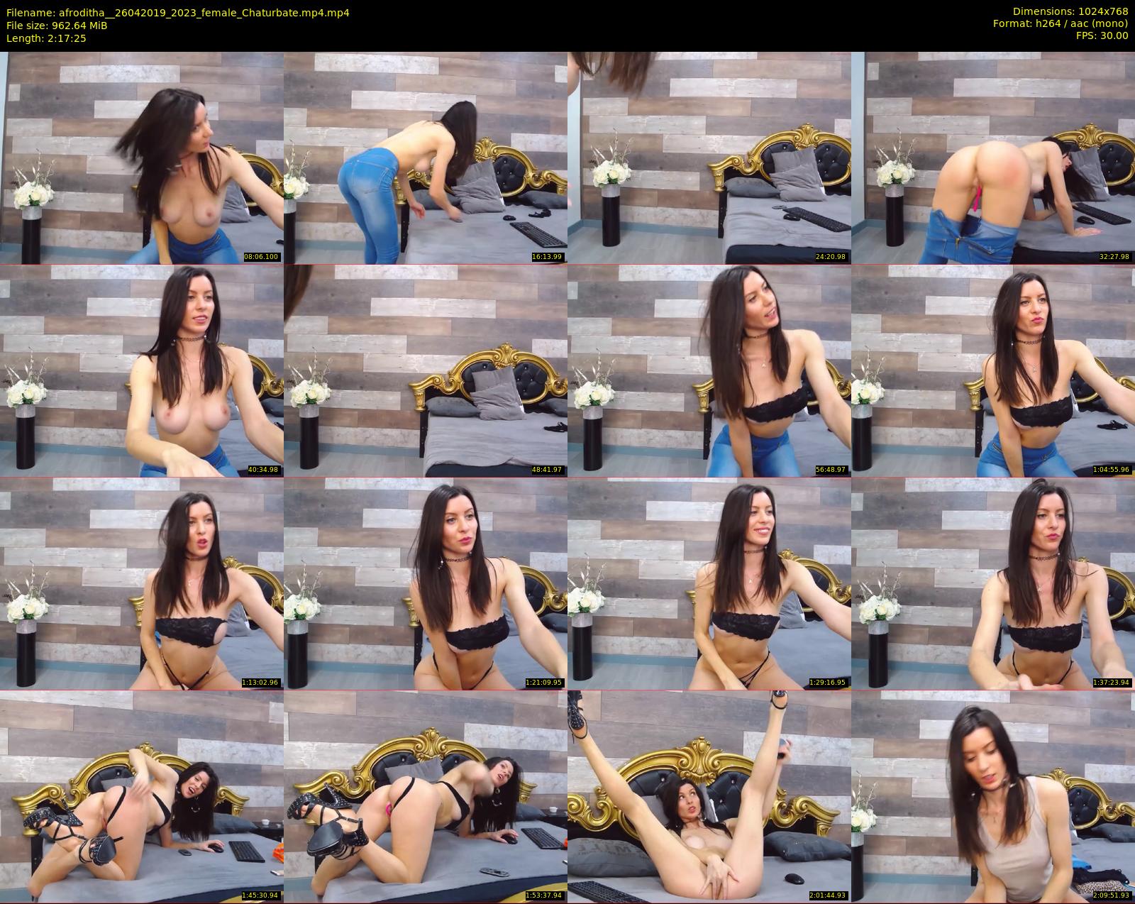 afroditha_ — 138 minute Chaturbate female cam show recording, 720p, Apr 26, 2019