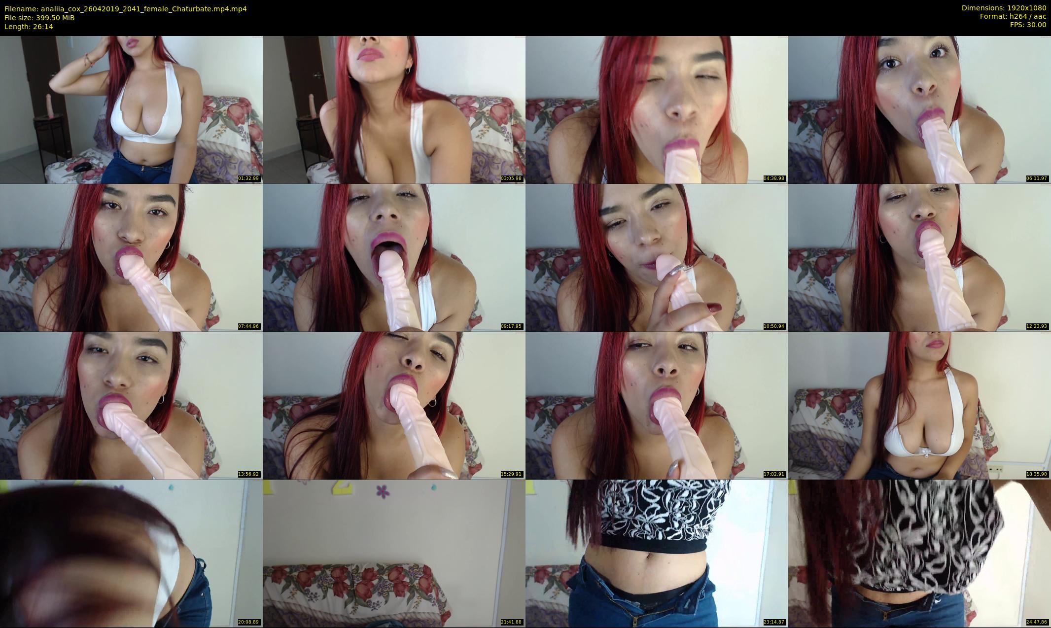analiia_cox — 27 minute Chaturbate female cam show recording, 1080p, Apr 26, 2019