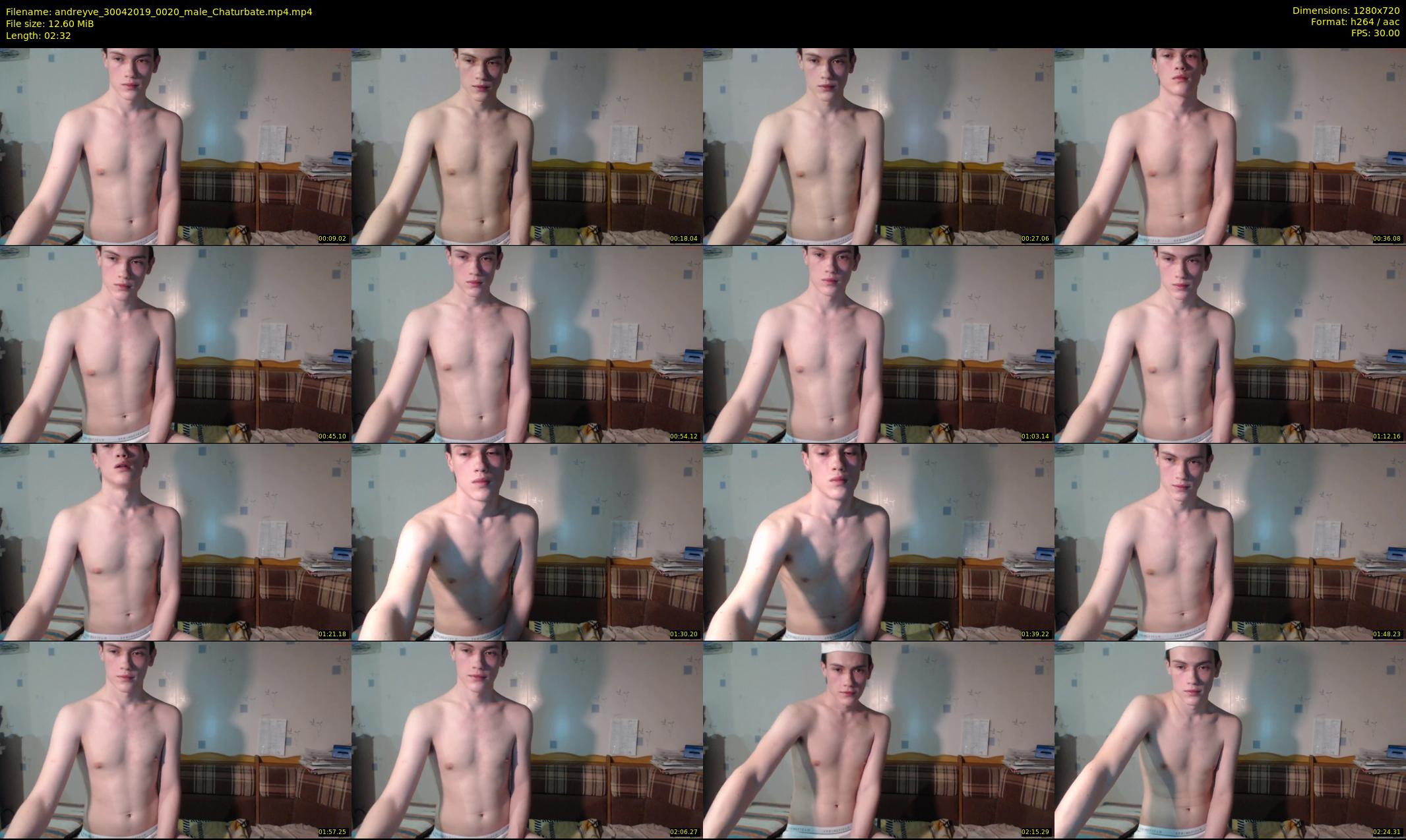 andreyve — 3 minute Chaturbate male cam show recording, 720p, Apr 30, 2019