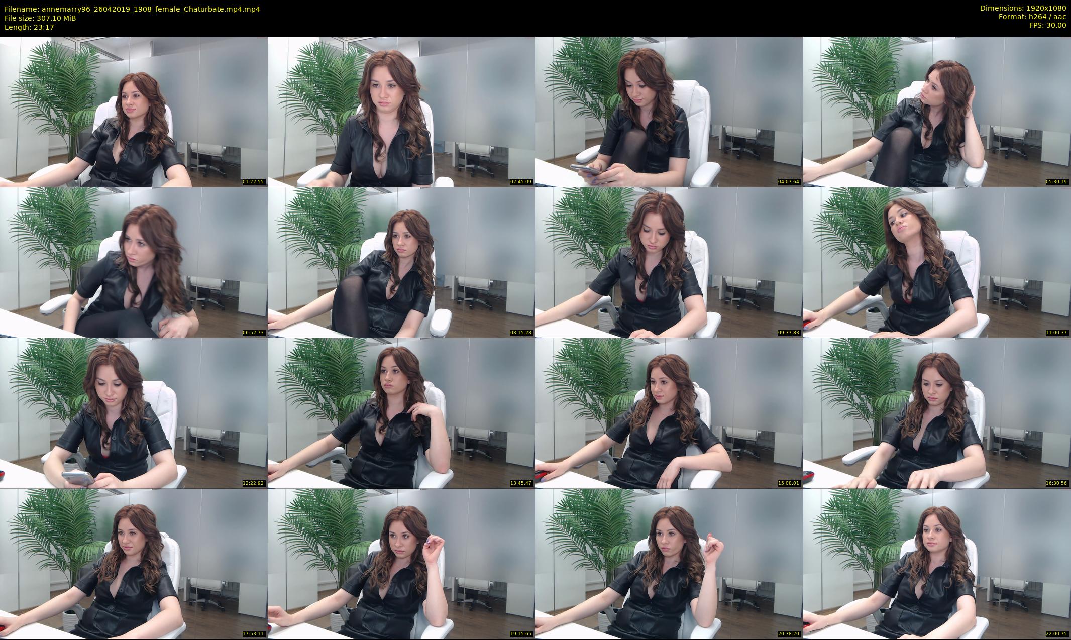 annemarry96 — 24 minute Chaturbate female cam show recording, 1080p, Apr 26, 2019