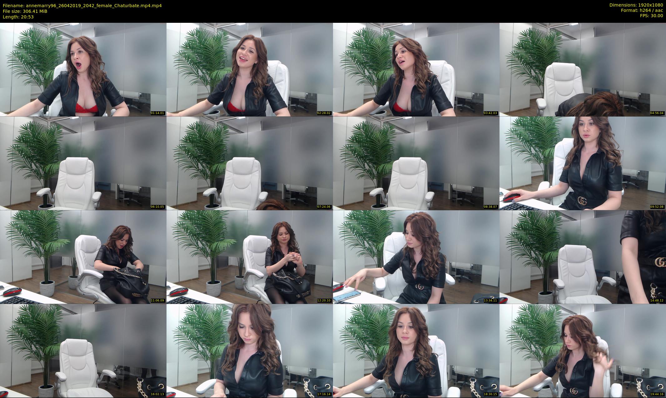 annemarry96 — 21 minute Chaturbate female cam show recording, 1080p, Apr 26, 2019