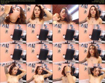 antonia_savatto — 16 minute Chaturbate female cam show recording, 480p, Apr 26, 2019