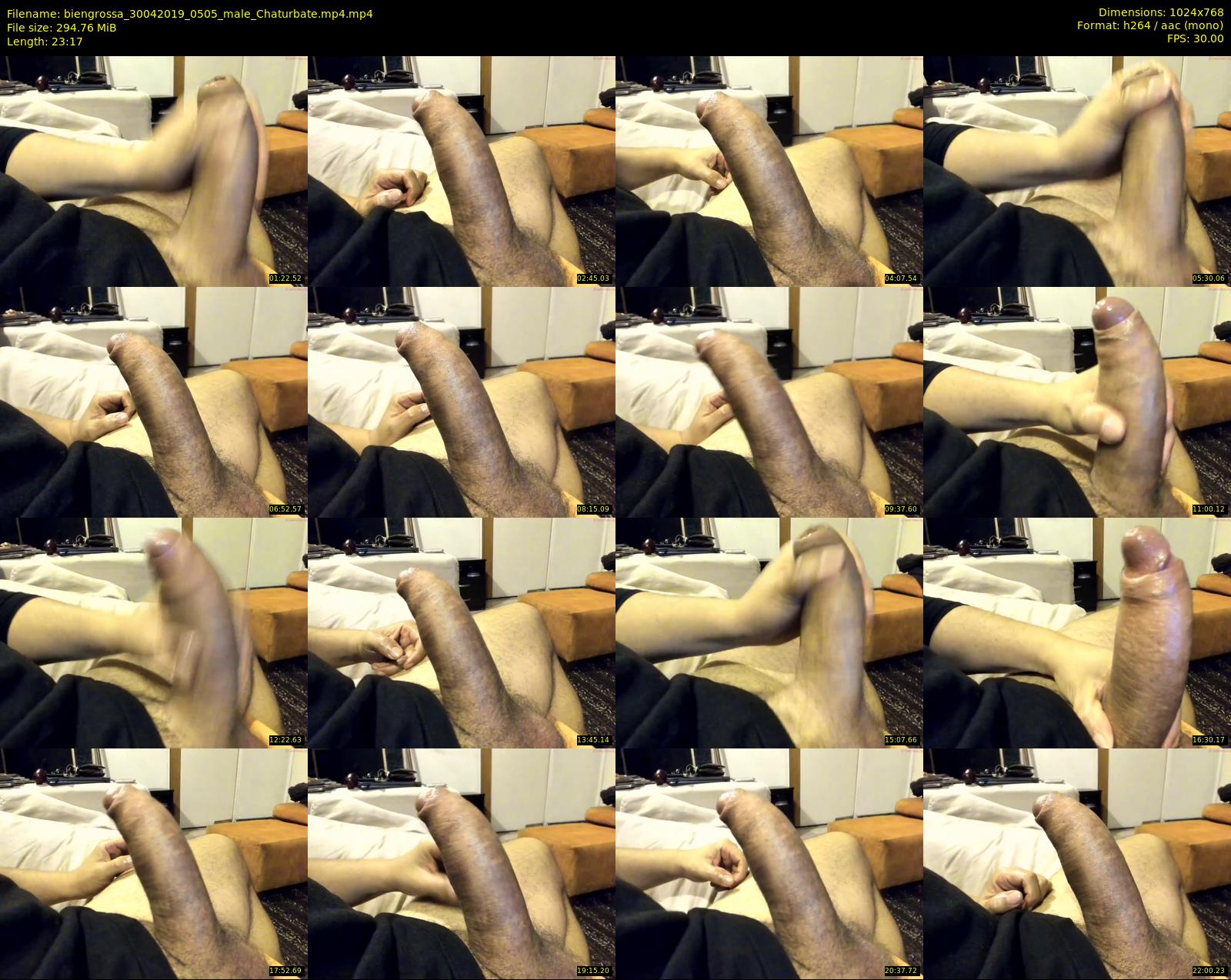 biengrossa — 24 minute Chaturbate male cam show recording, 720p, Apr 30, 2019