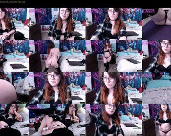 blueasfuck — 56 minute Chaturbate female cam show recording, 1080p, Apr 27, 2019