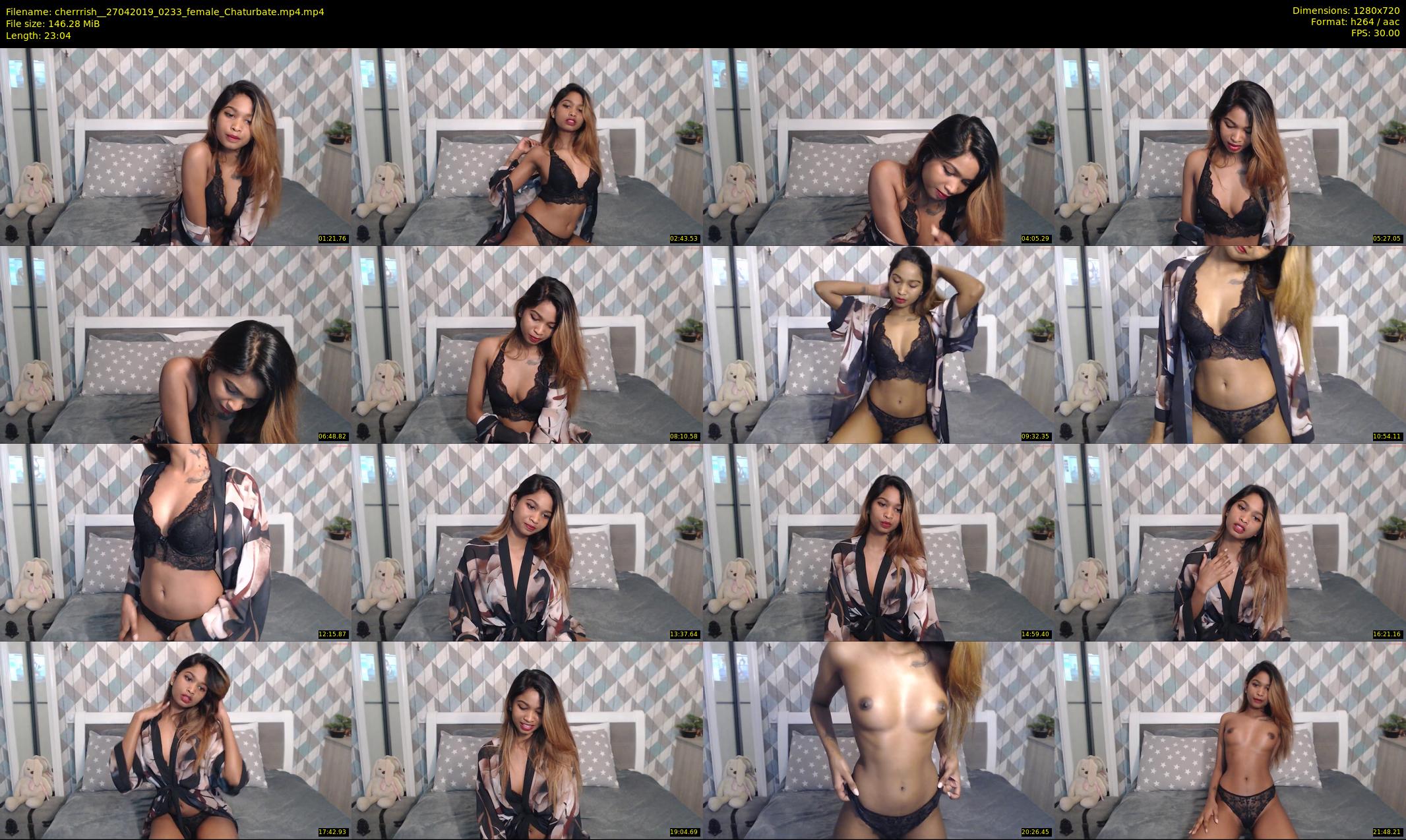 cherrrish_ — 24 minute Chaturbate female cam show recording, 720p, Apr 27, 2019