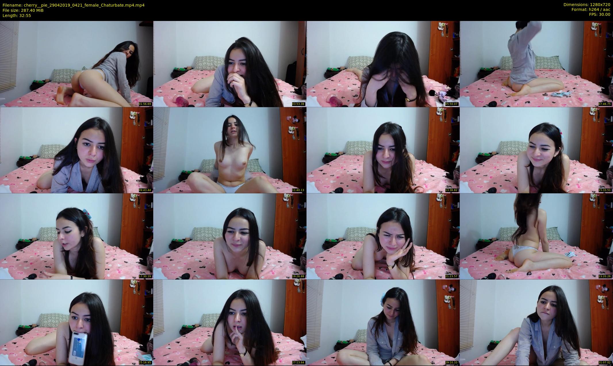 cherry__pie — 33 minute Chaturbate female cam show recording, 720p, Apr 29, 2019
