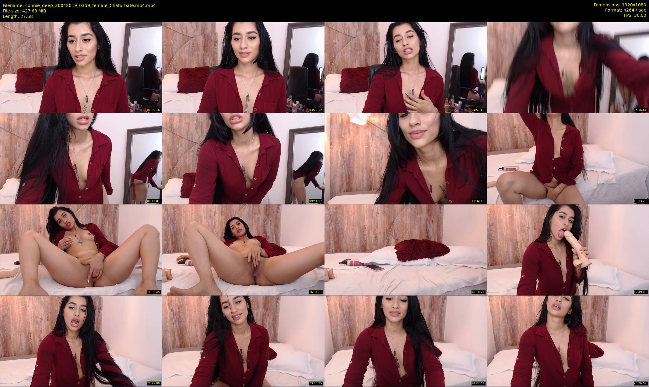 connie_deep — 28 minute Chaturbate female cam show recording, 1080p, Apr 30, 2019