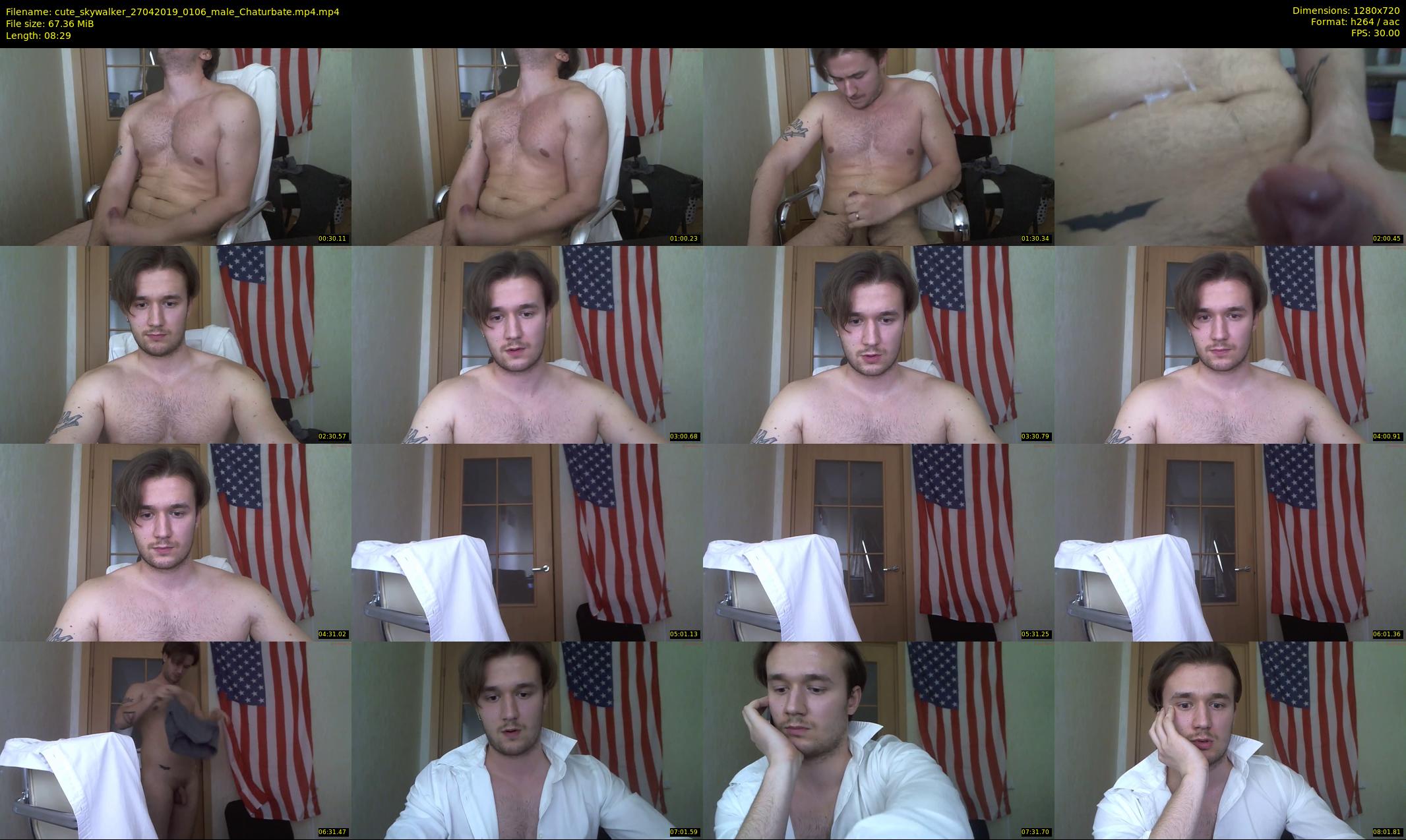 cute_skywalker — 9 minute Chaturbate male cam show recording, 720p, Apr 27, 2019