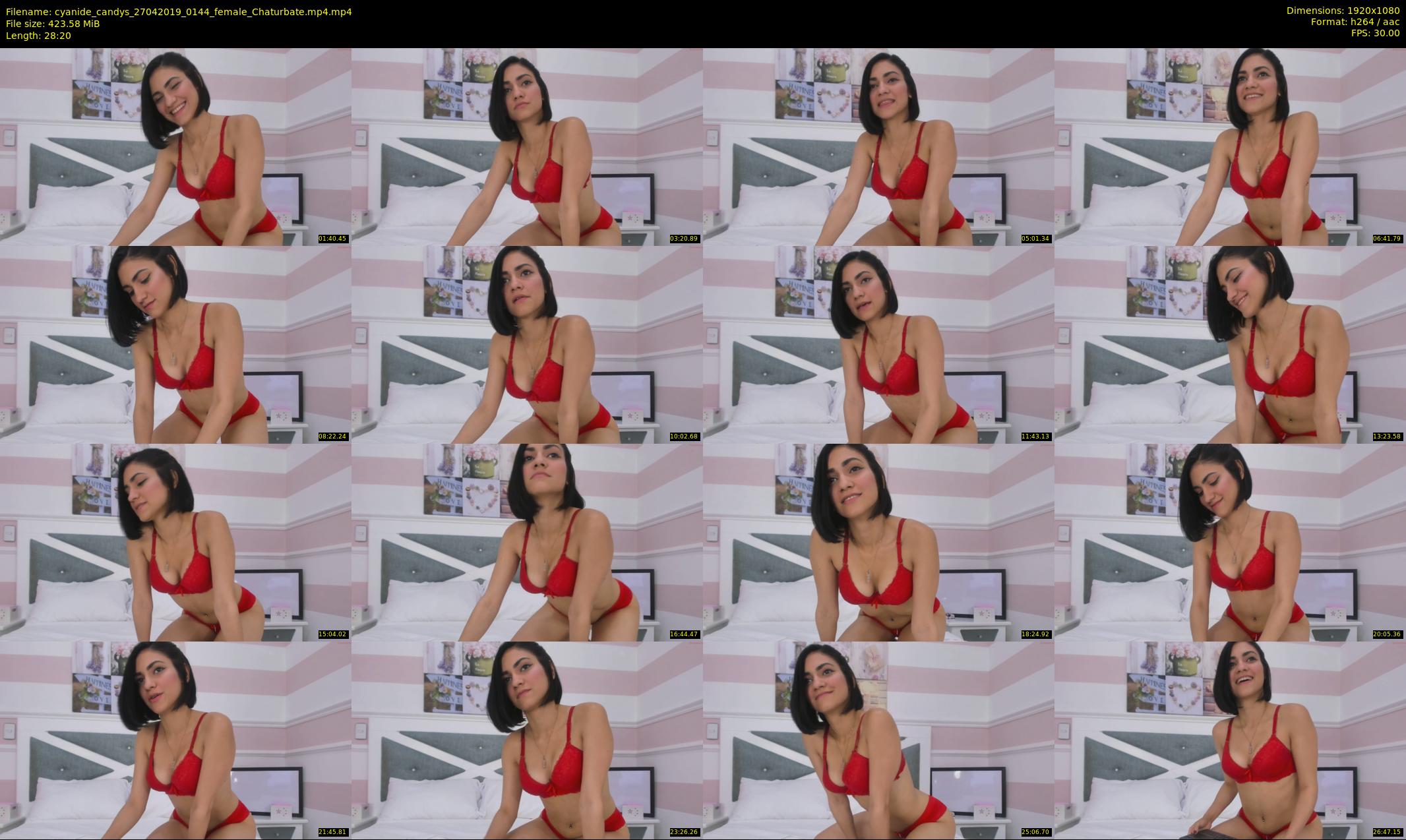 cyanide_candys — 29 minute Chaturbate female cam show recording, 1080p, Apr 27, 2019