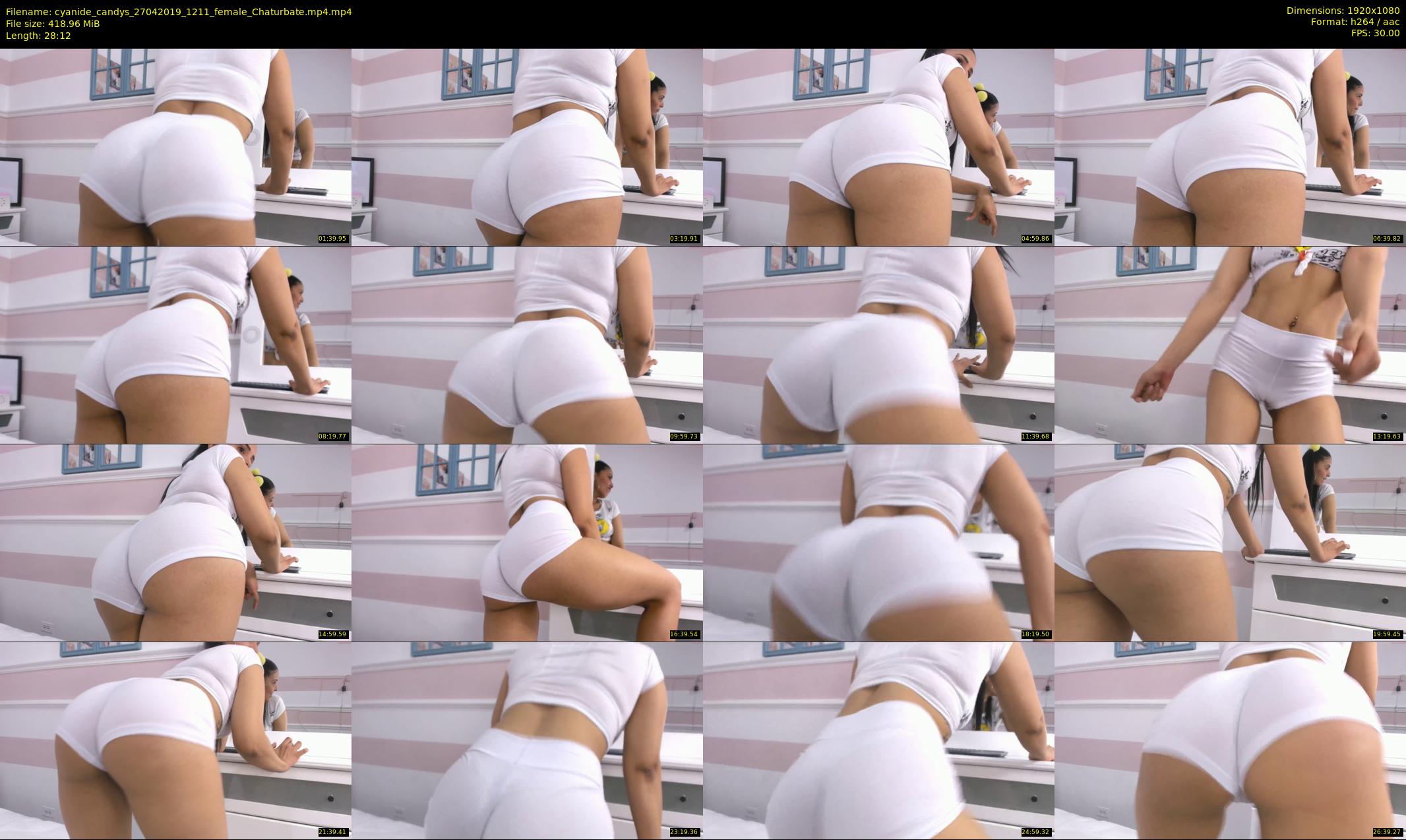 cyanide_candys — 29 minute Chaturbate female cam show recording, 1080p, Apr 27, 2019