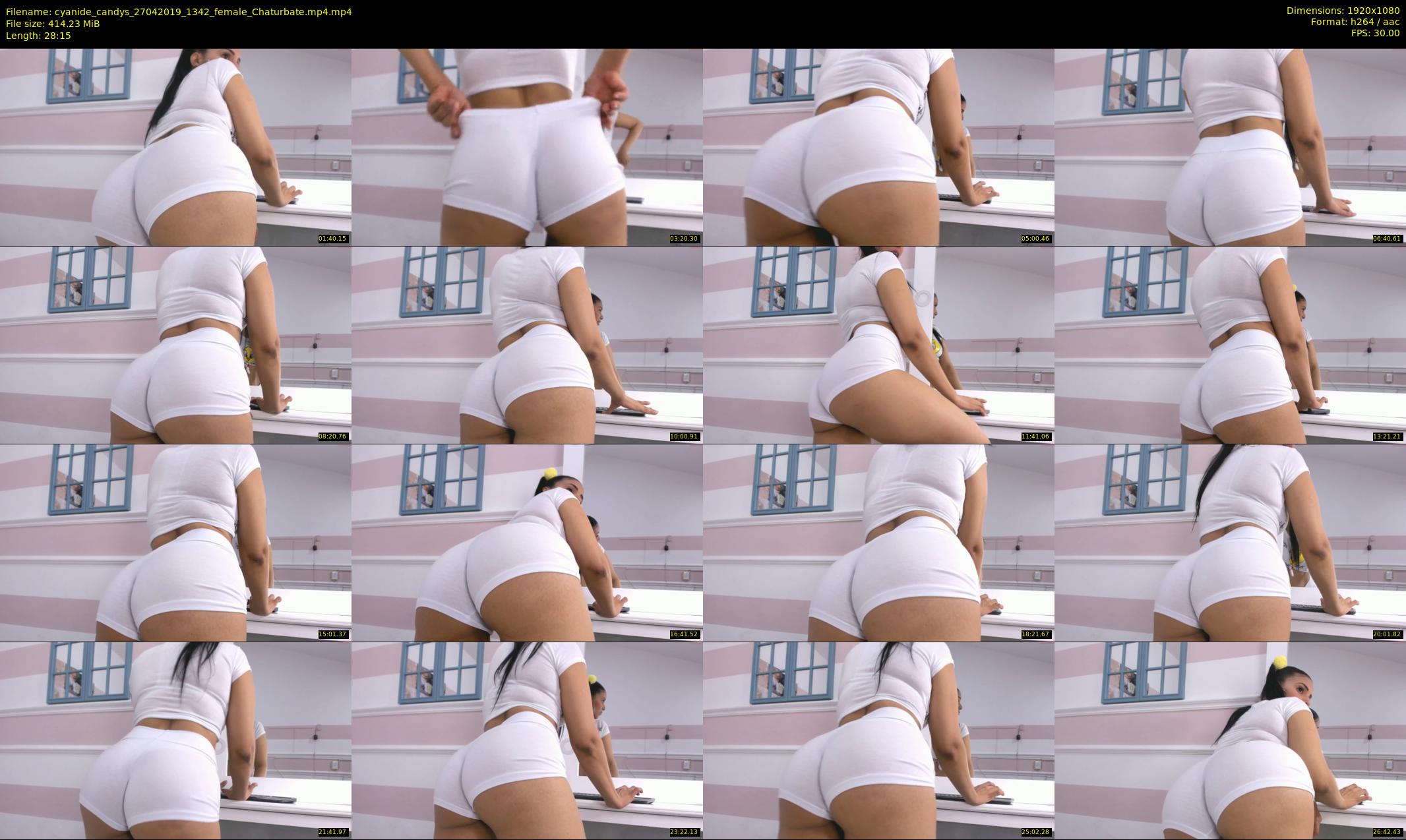 cyanide_candys — 29 minute Chaturbate female cam show recording, 1080p, Apr 27, 2019