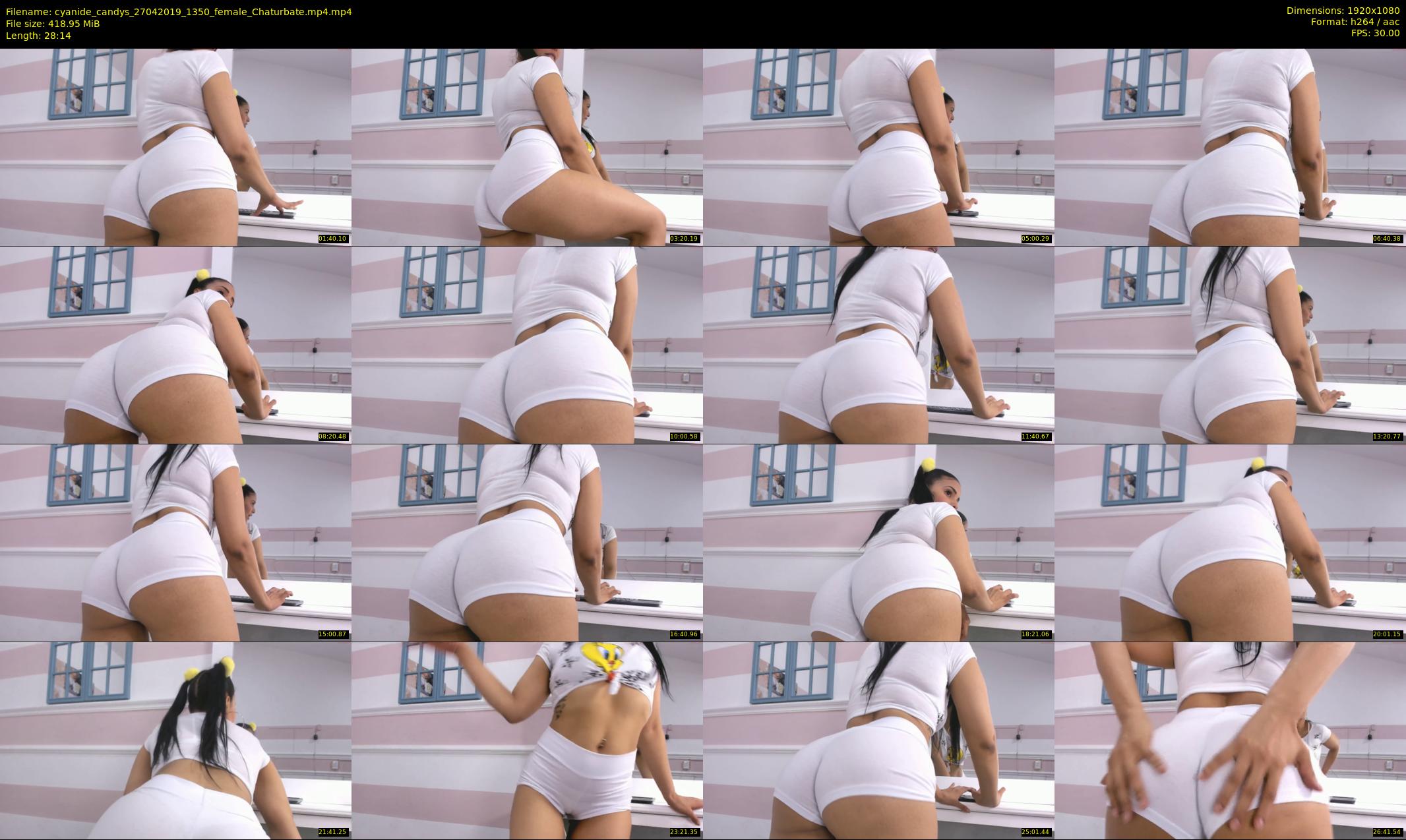 cyanide_candys — 29 minute Chaturbate female cam show recording, 1080p, Apr 27, 2019