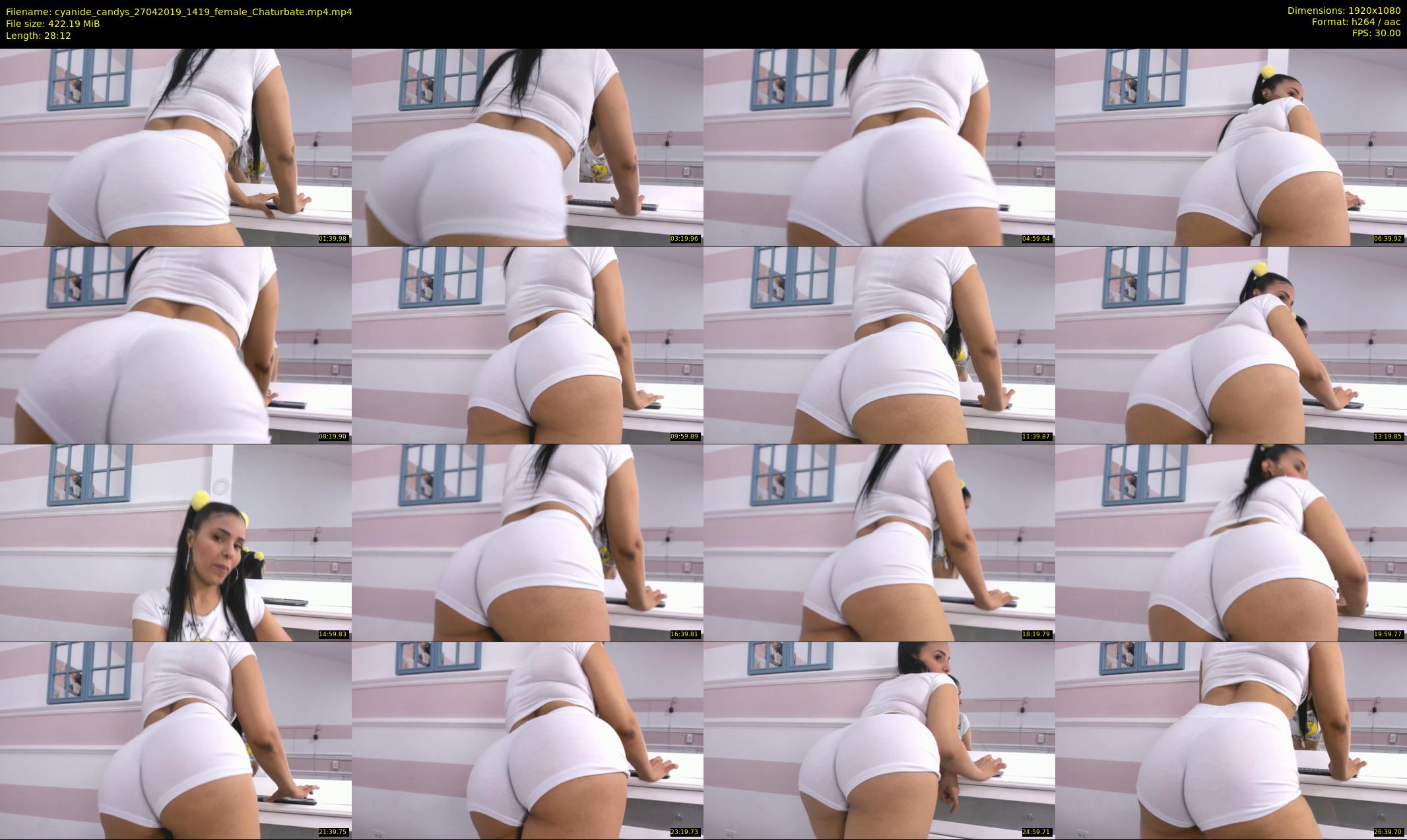 cyanide_candys — 29 minute Chaturbate female cam show recording, 1080p, Apr 27, 2019