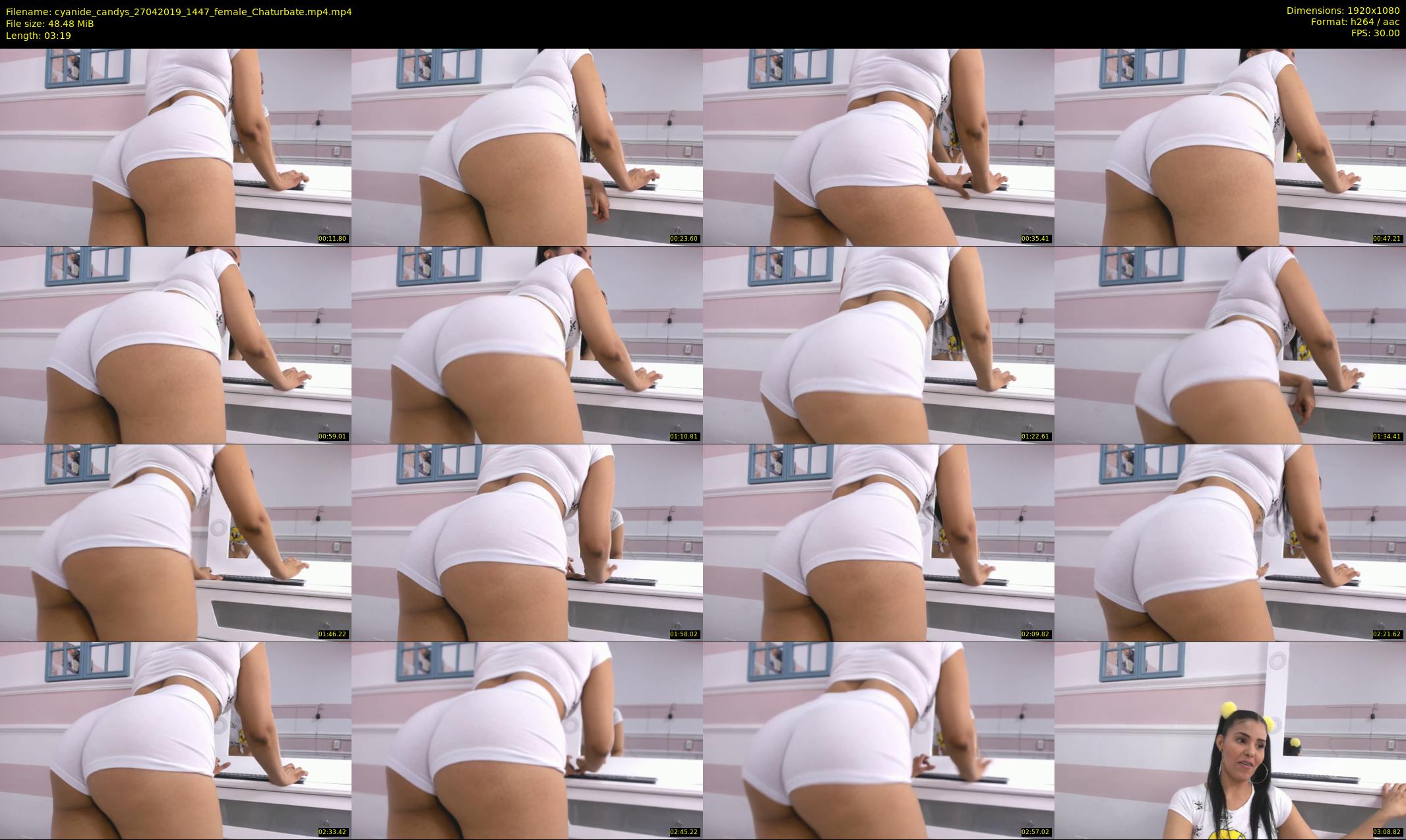 cyanide_candys — 4 minute Chaturbate female cam show recording, 1080p, Apr 27, 2019