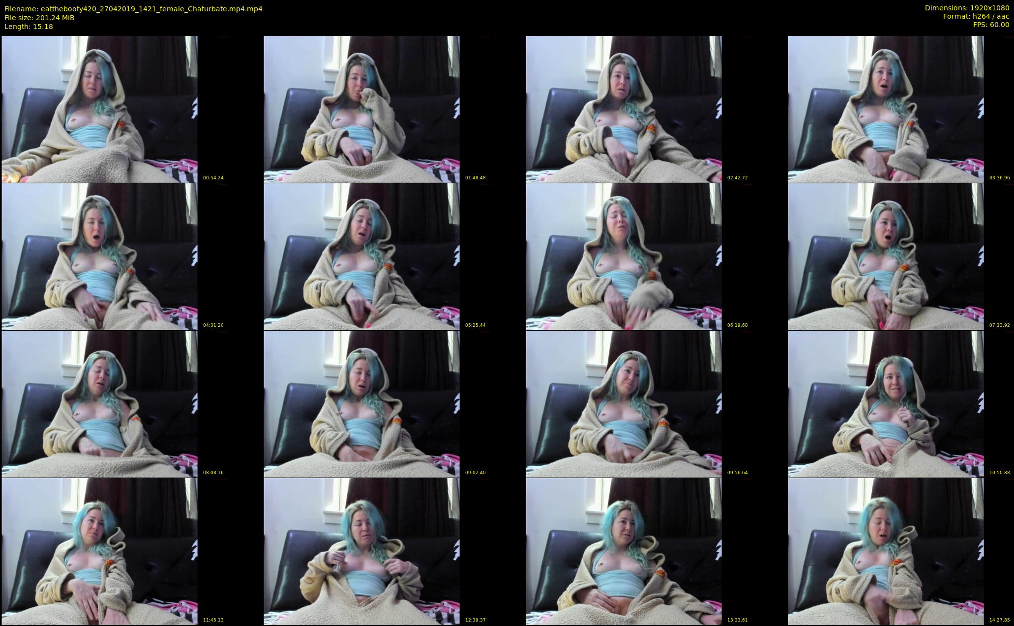 eatthebooty420 — 16 minute Chaturbate female cam show recording, 1080p, Apr 27, 2019