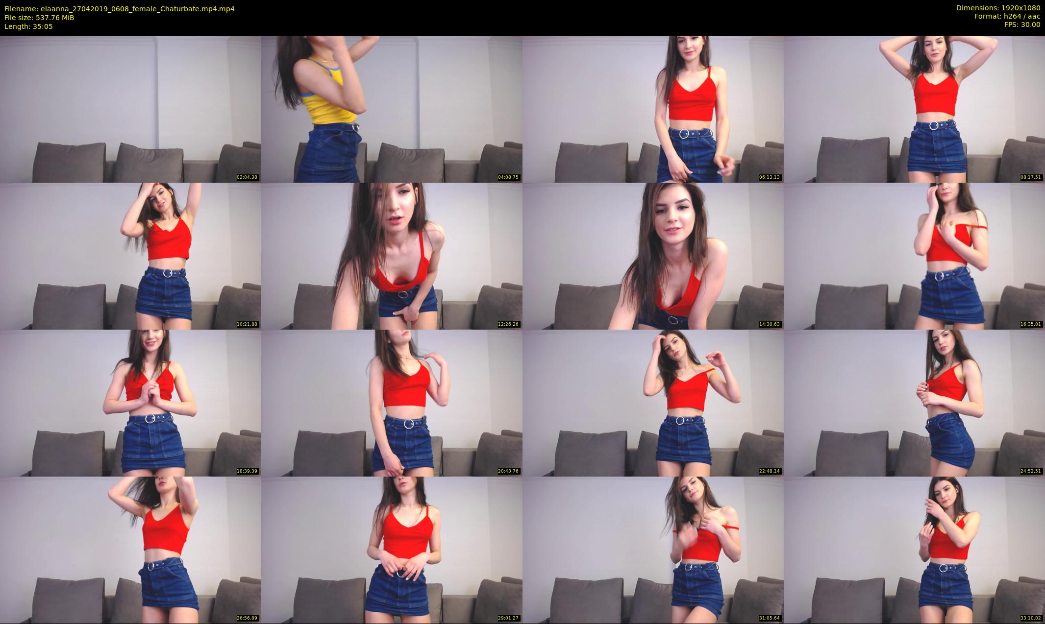 elaanna — 36 minute Chaturbate female cam show recording, 1080p, Apr 27, 2019