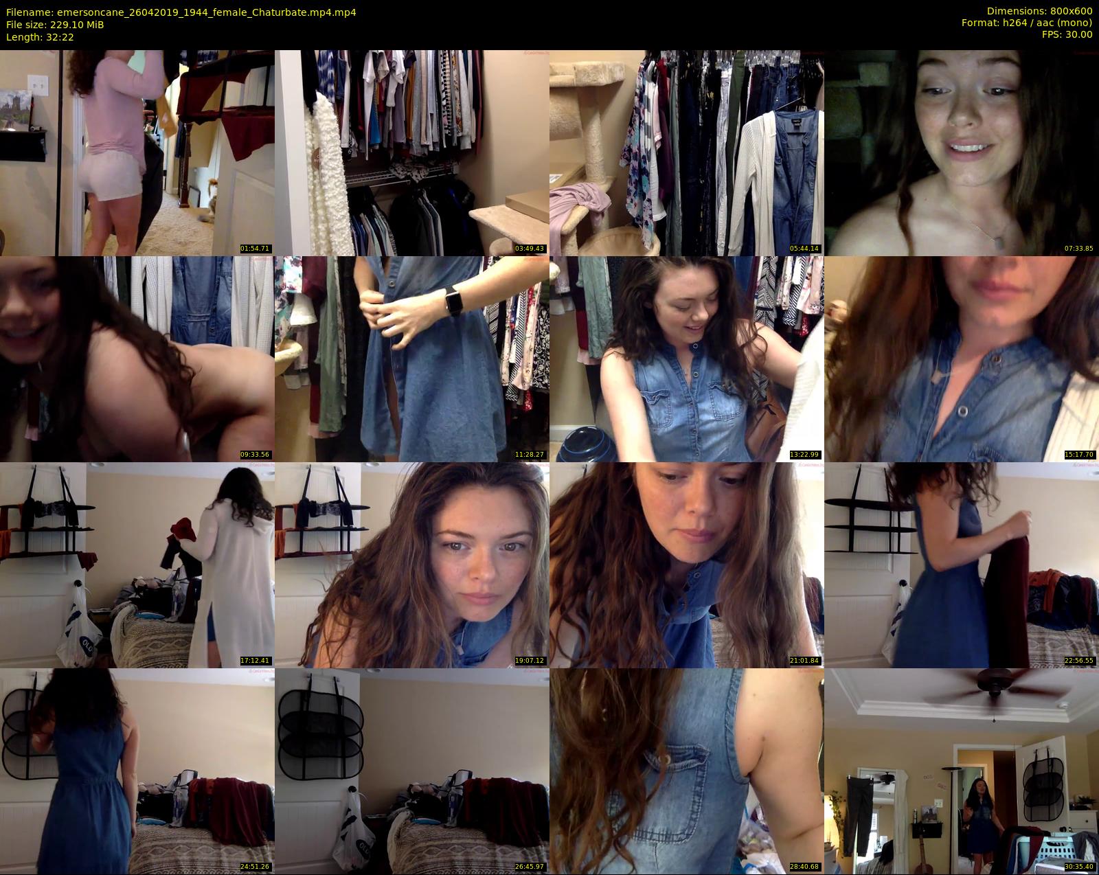 emersoncane — 33 minute Chaturbate female cam show recording, 480p, Apr 26, 2019