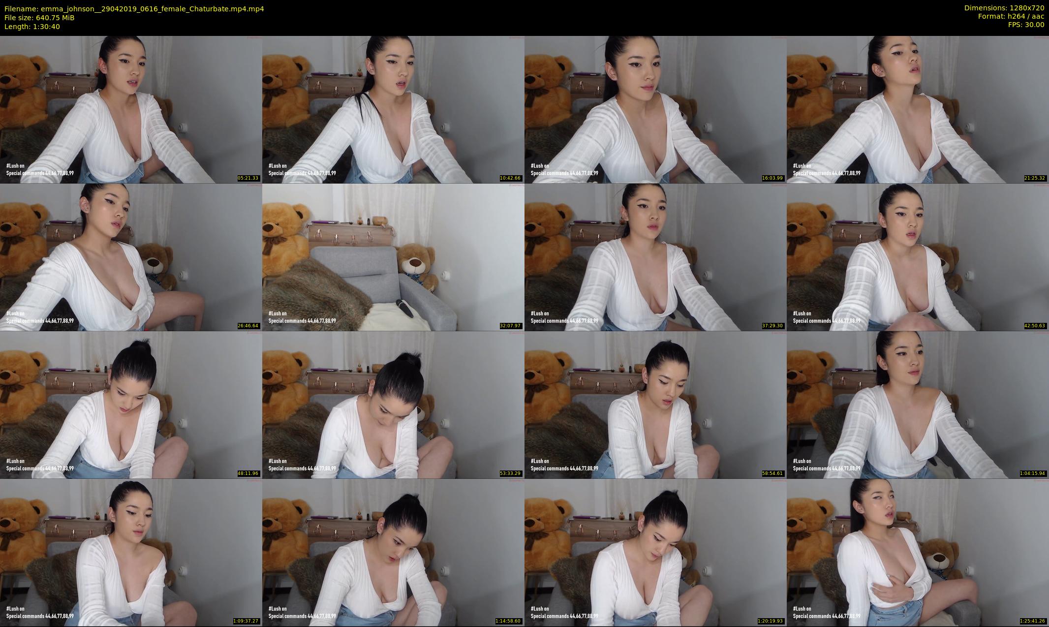 emma_johnson_ — 91 minute Chaturbate female cam show recording, 720p, Apr 29, 2019