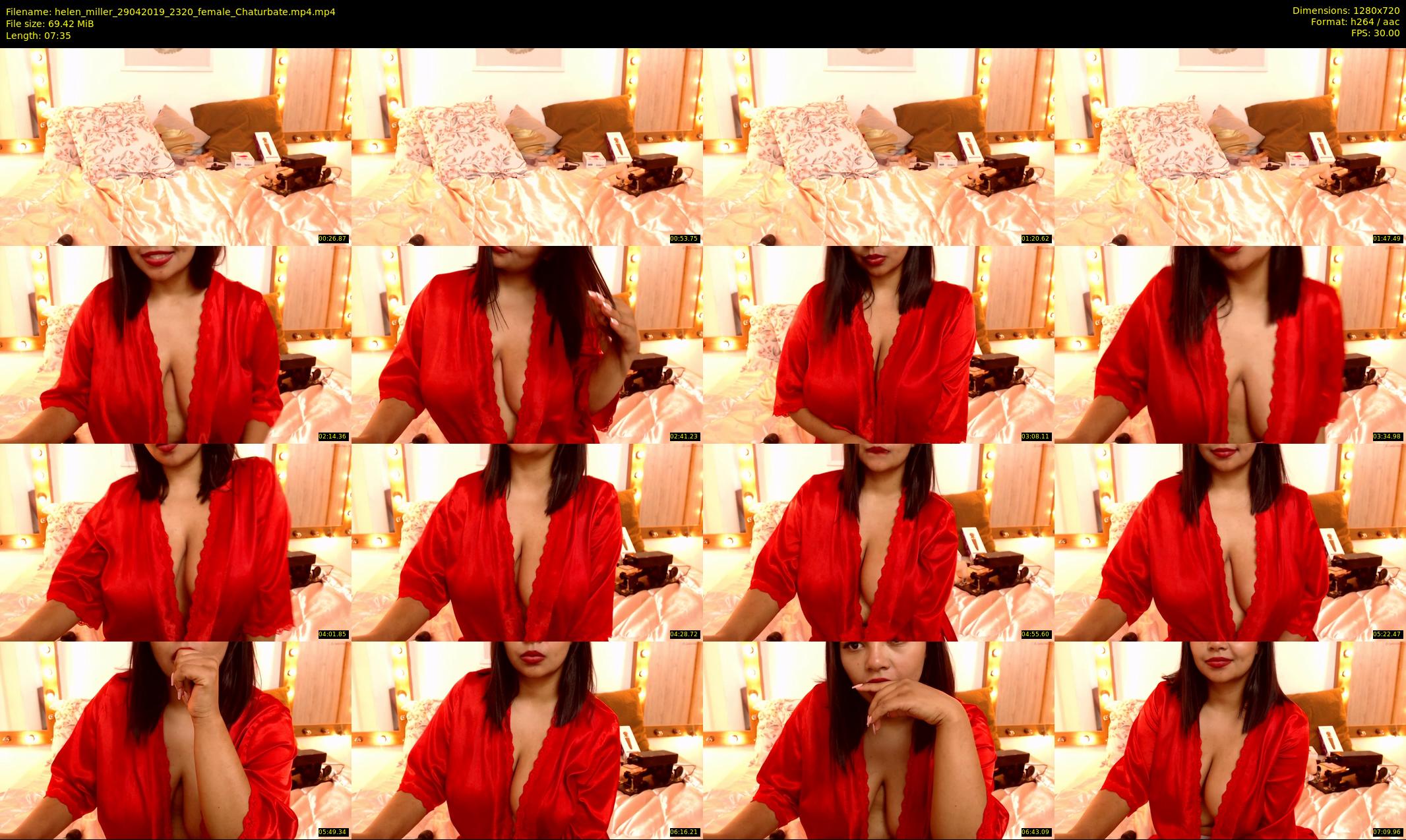helen_miller — 8 minute Chaturbate female cam show recording, 720p, Apr 29, 2019