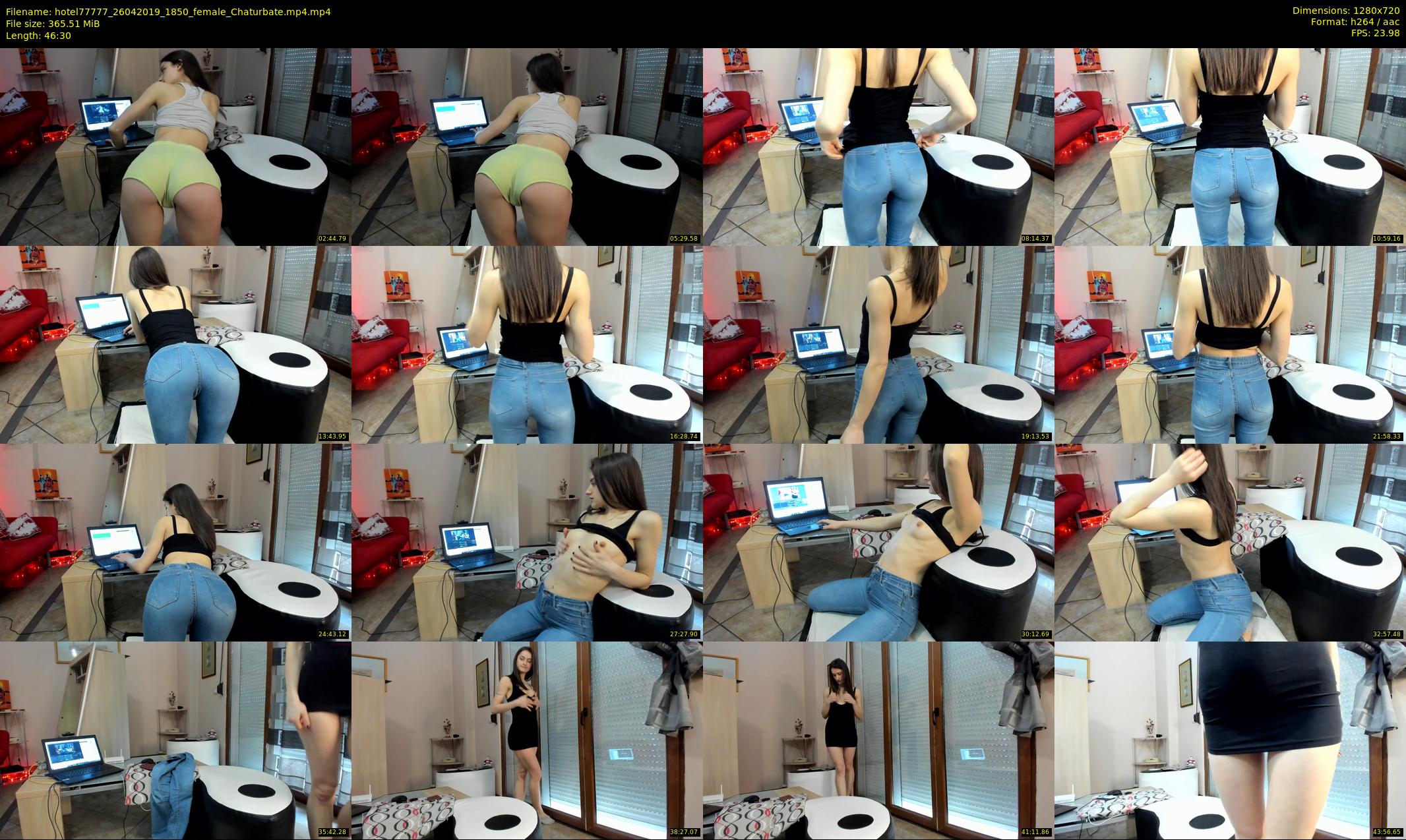 hotel77777 — 47 minute Chaturbate female cam show recording, 720p, Apr 26, 2019