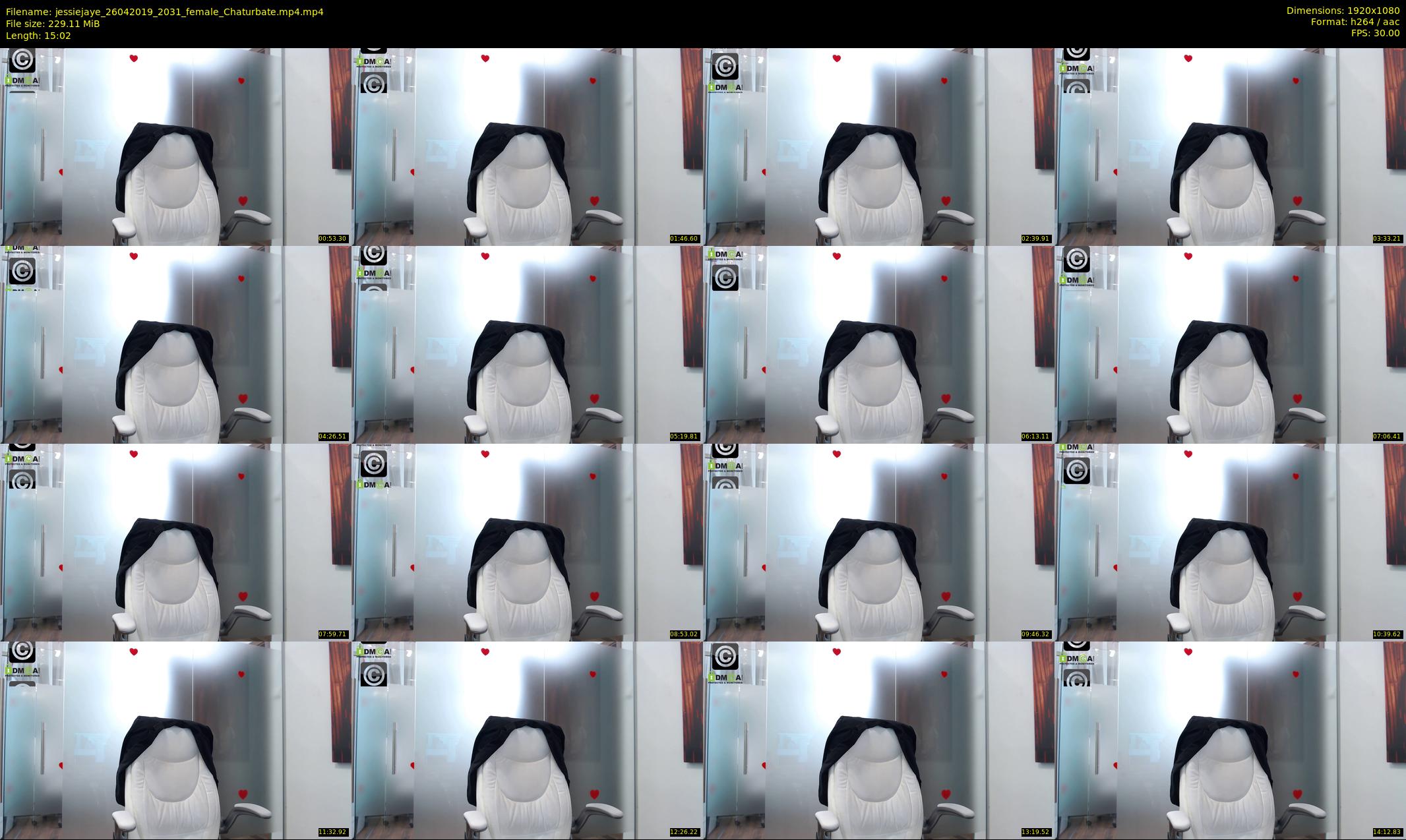 jessiejaye — 16 minute Chaturbate female cam show recording, 1080p, Apr 26, 2019