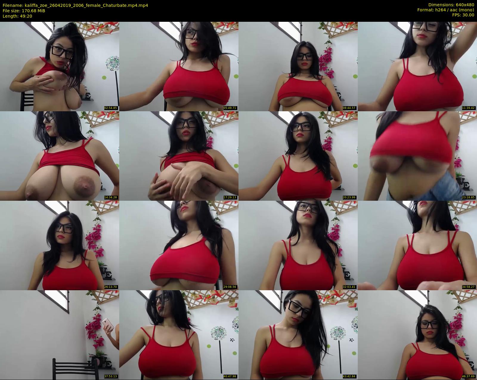 kaliffa_zoe — 50 minute Chaturbate female cam show recording, 480p, Apr 26, 2019