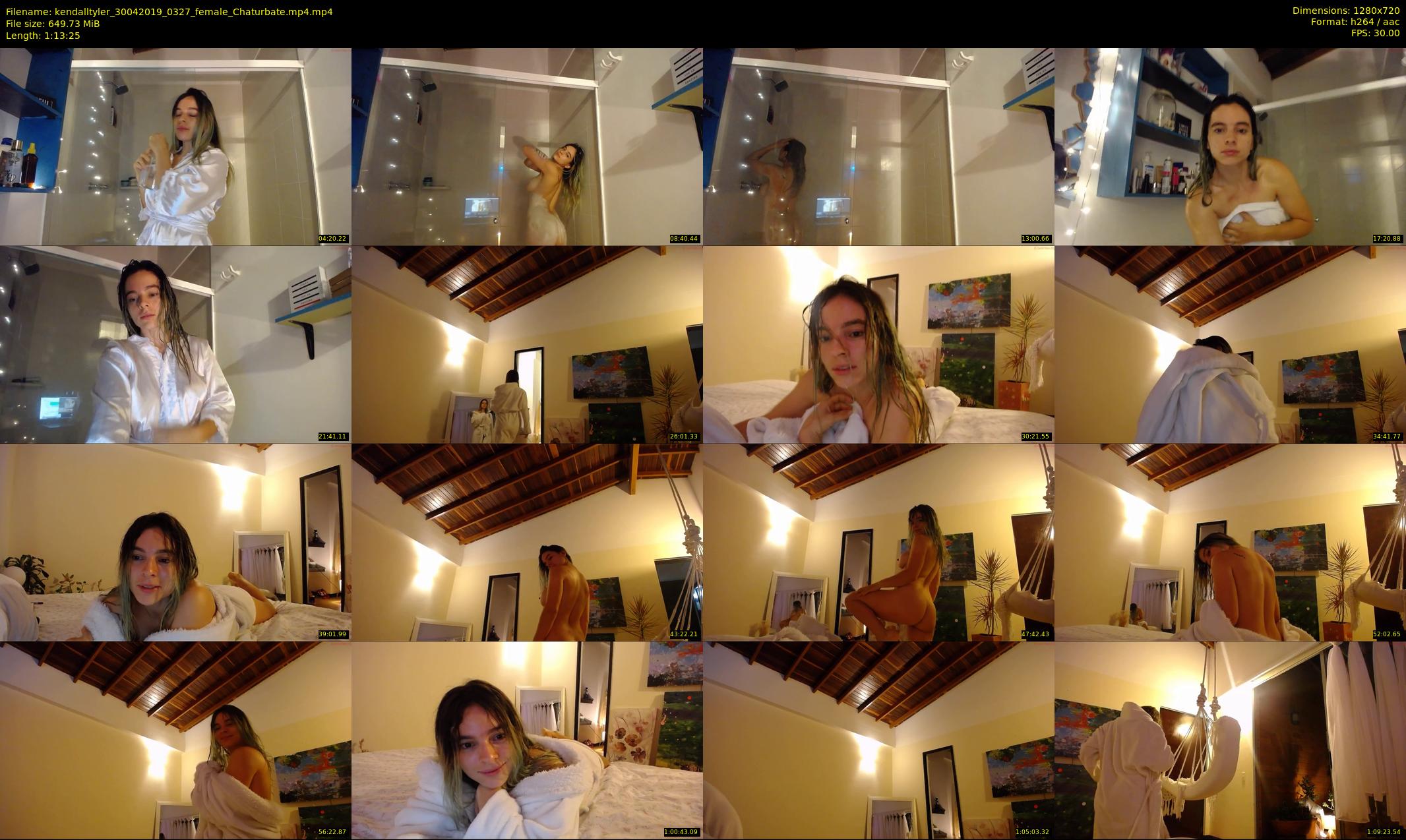 kendalltyler — 74 minute Chaturbate female cam show recording, 720p, Apr 30, 2019