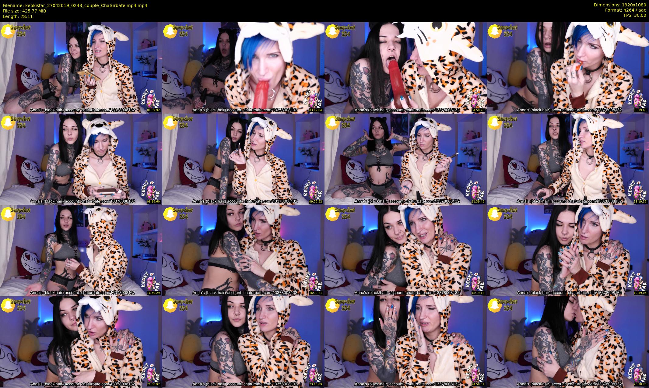 keokistar — 29 minute Chaturbate female cam show recording, 1080p, Apr 27, 2019