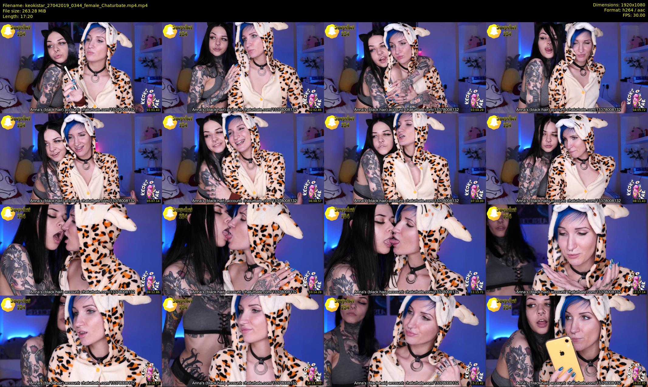 keokistar — 18 minute Chaturbate female cam show recording, 1080p, Apr 27, 2019
