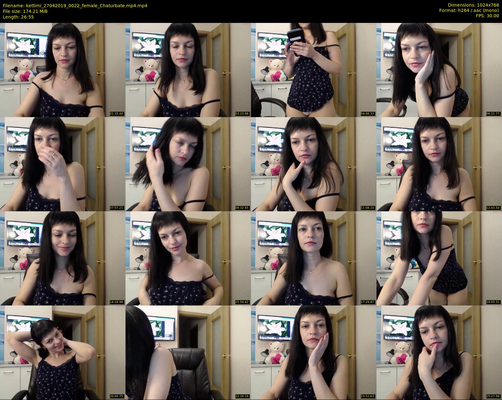kettimi — 27 minute Chaturbate female cam show recording, 720p, Apr 27, 2019