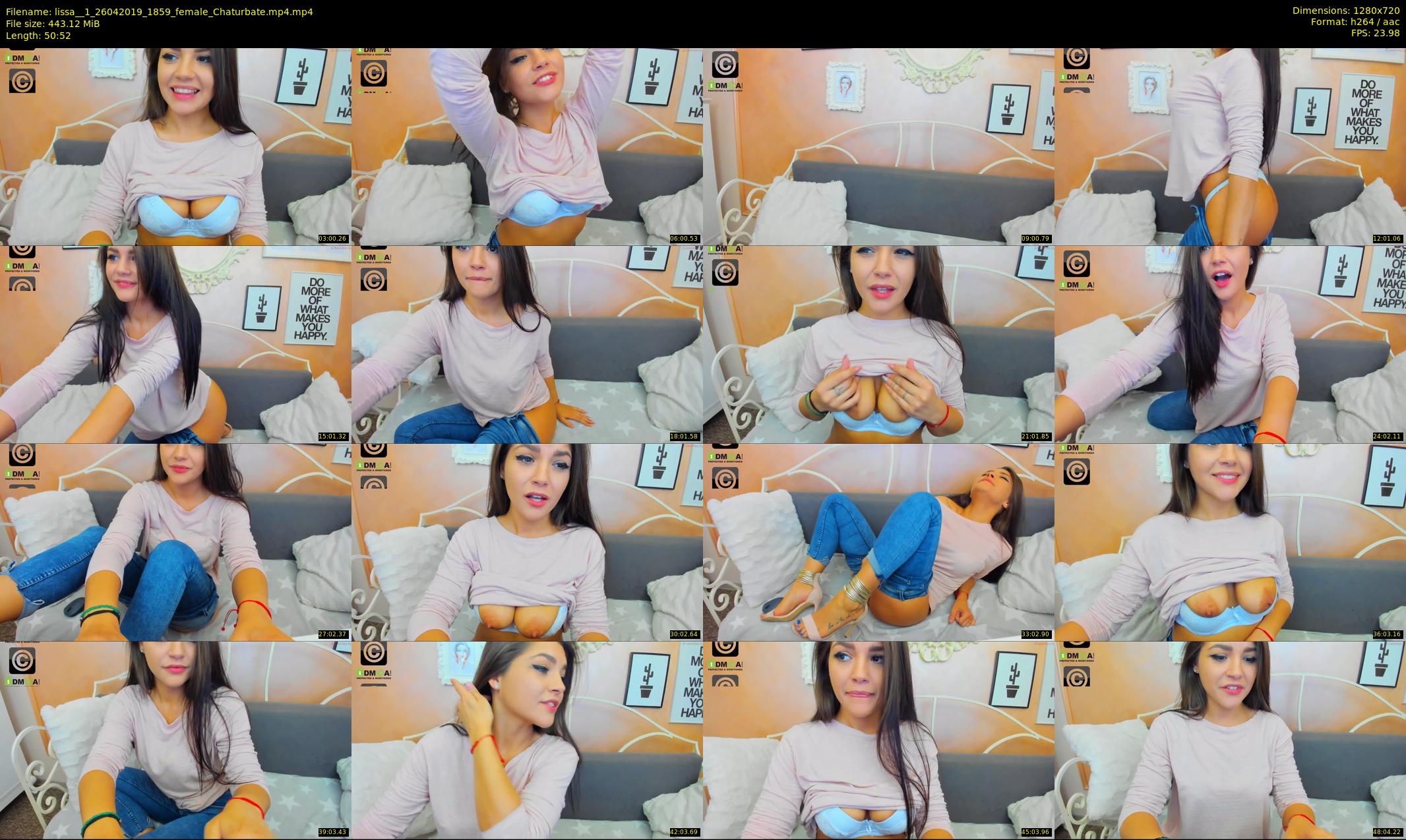 lissa__1 — 51 minute Chaturbate female cam show recording, 720p, Apr 26, 2019