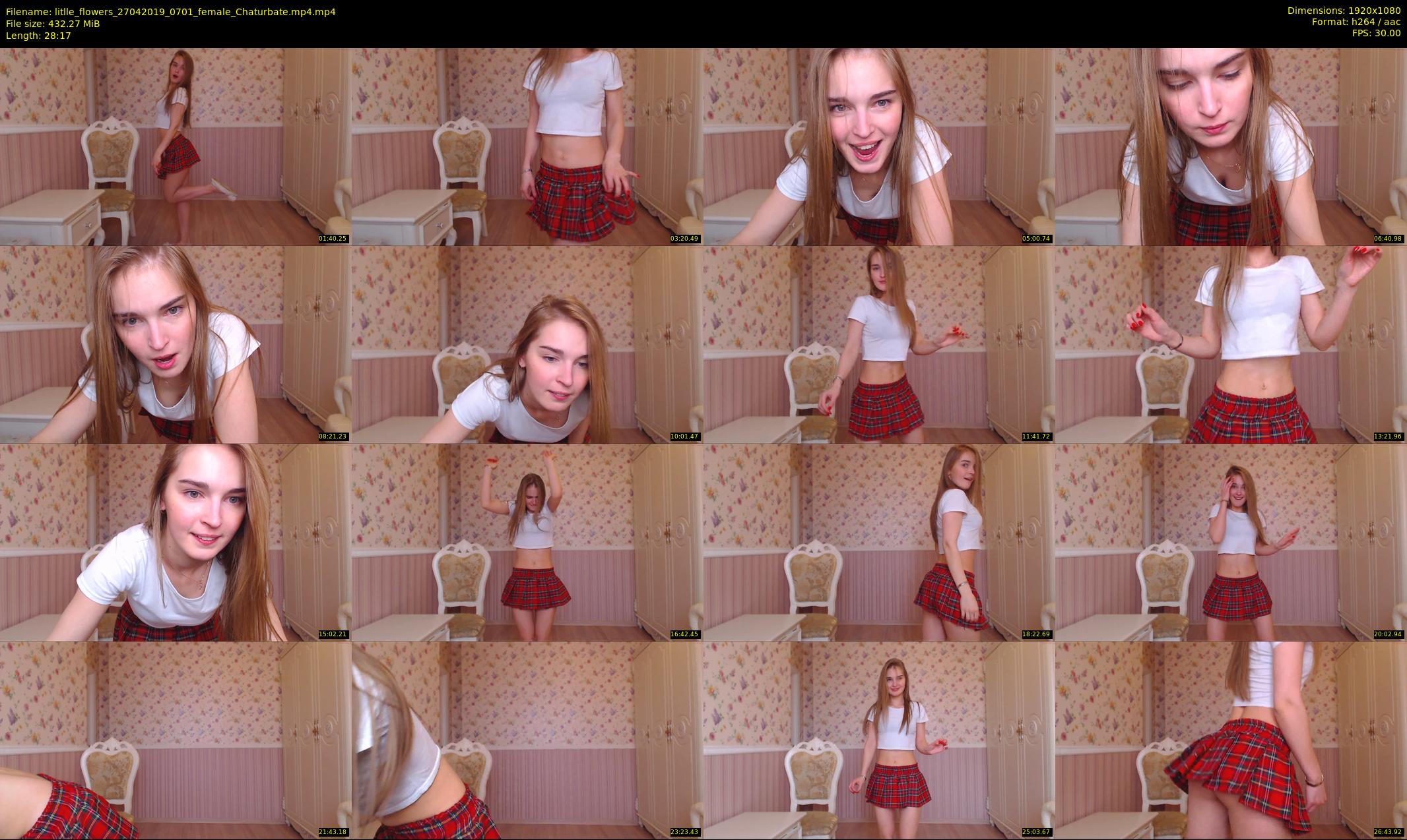 litlle_flowers — 29 minute Chaturbate female cam show recording, 1080p, Apr 27, 2019